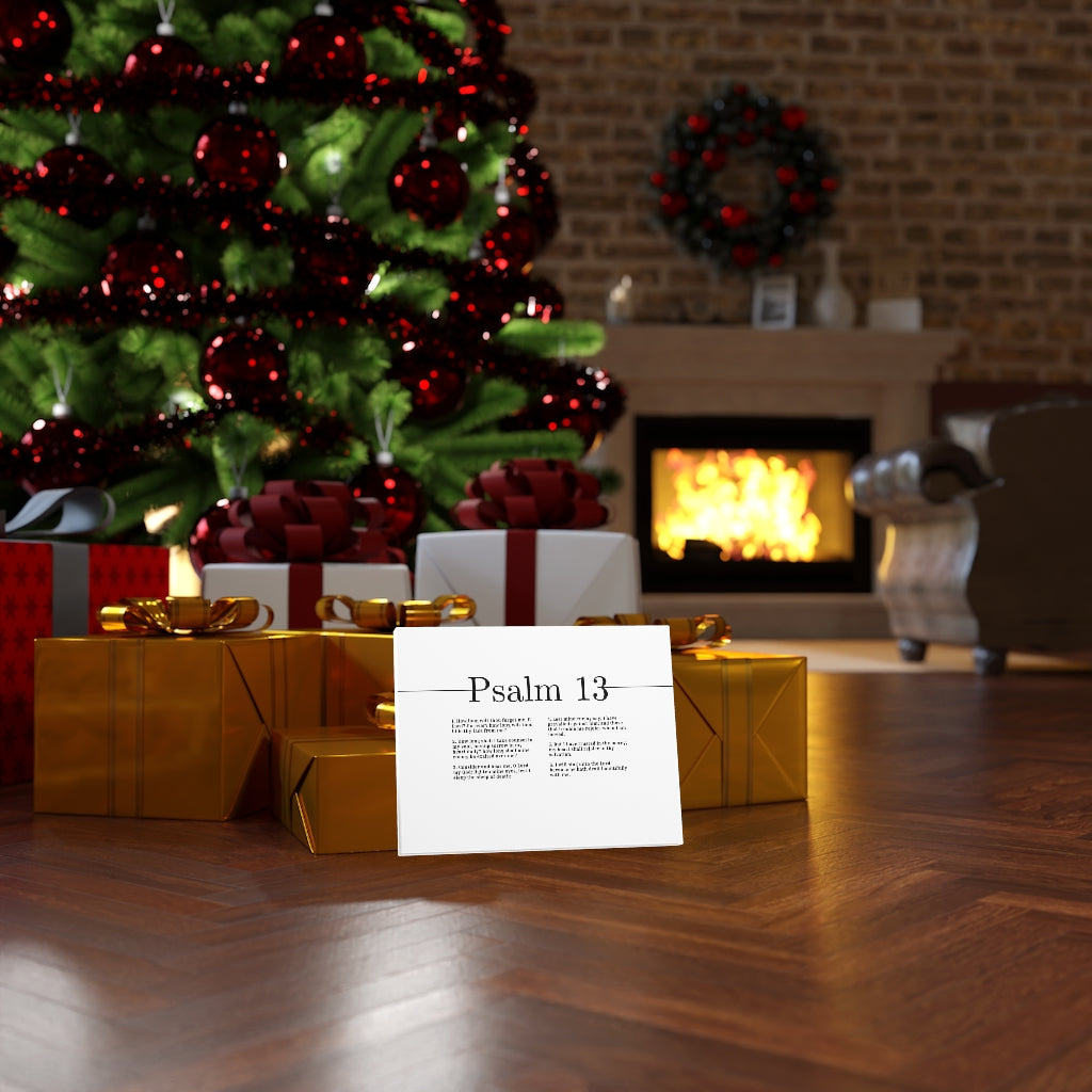 I Have Trusted In Thy Mercy Psalm 13 Bible Verse Canvas Christian Wall Art Ready to Hang Unframed-Express Your Love Gifts