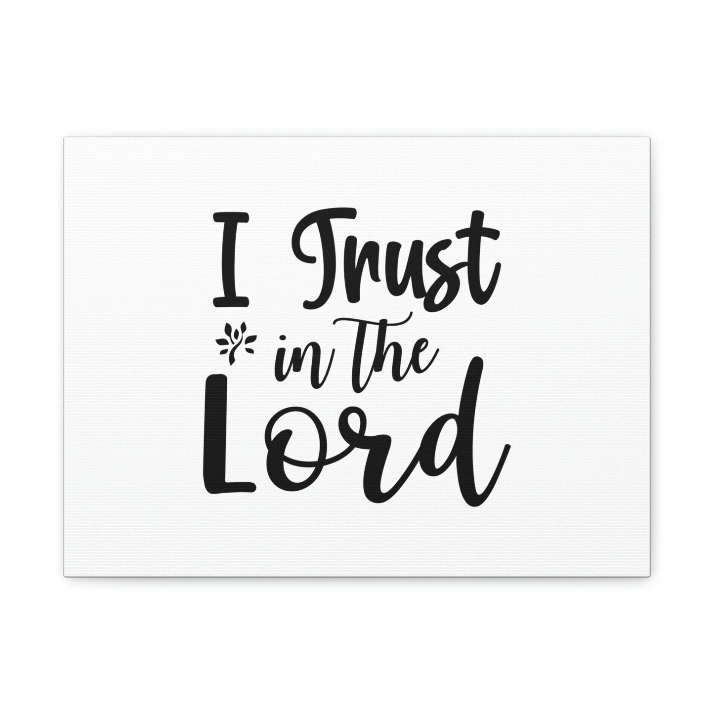 I Trust In The Lord Proverbs 3:5 Christian Wall Art Bible Verse Print Ready to Hang Unframed-Express Your Love Gifts
