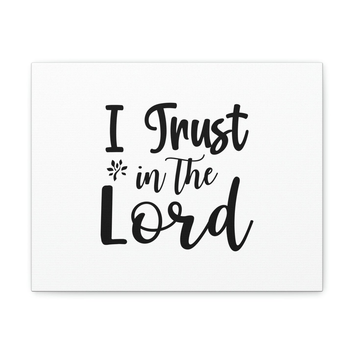 I Trust In The Lord Proverbs 3:5 Christian Wall Art Bible Verse Print Ready to Hang Unframed-Express Your Love Gifts