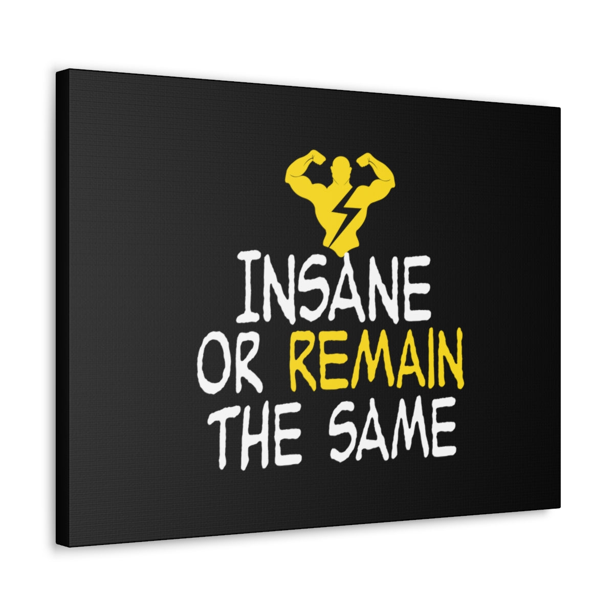 Insane Or Remain The Same Hebrews 13:8 Christian Wall Art Bible Verse Print Ready to Hang Unframed-Express Your Love Gifts