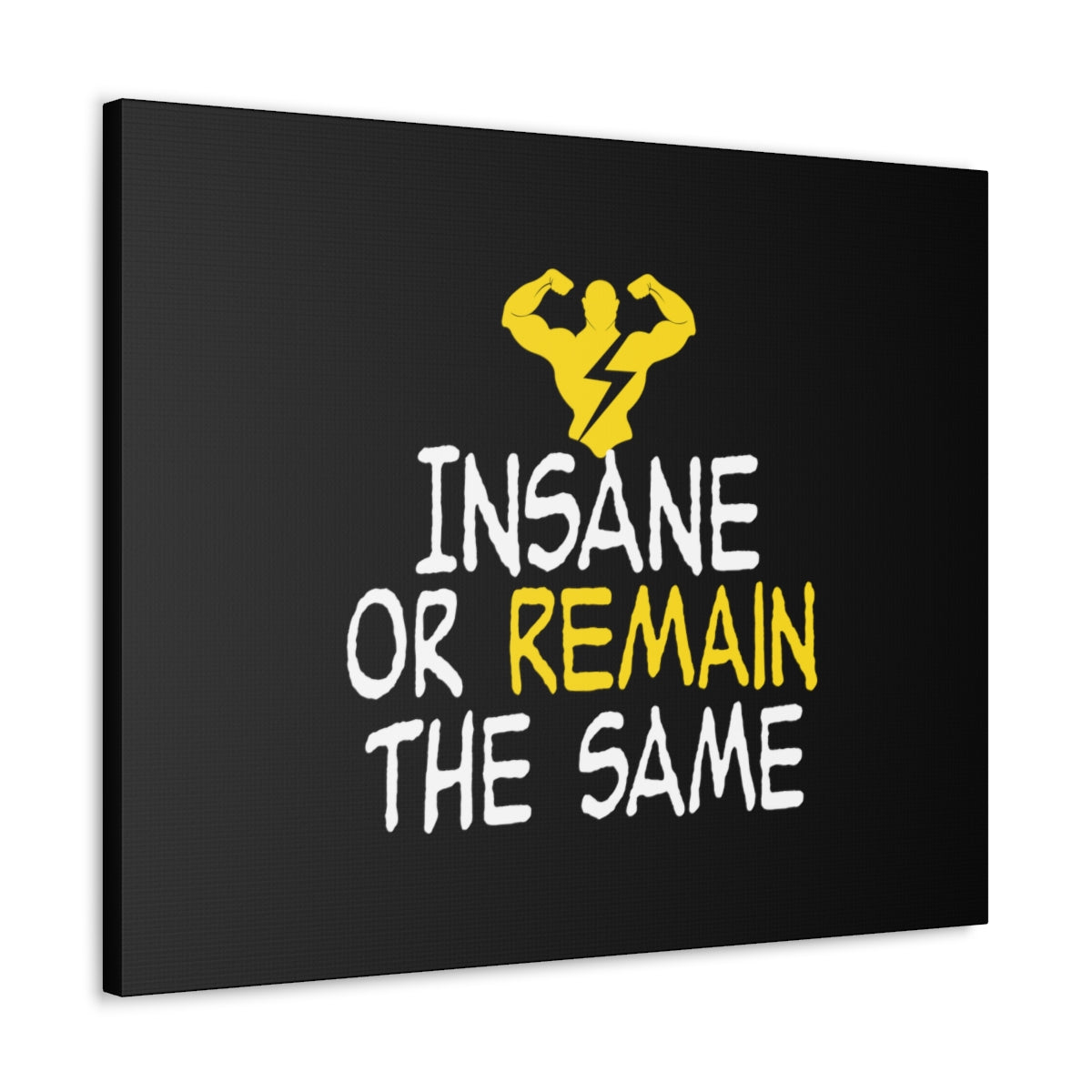 Insane Or Remain The Same Hebrews 13:8 Christian Wall Art Bible Verse Print Ready to Hang Unframed-Express Your Love Gifts