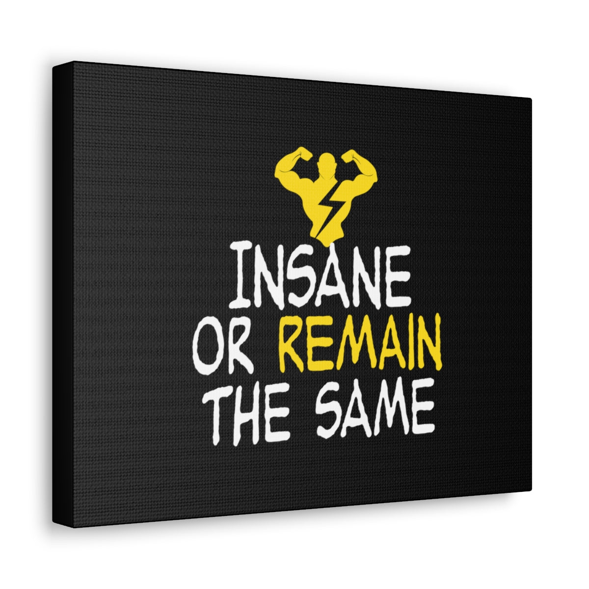 Insane Or Remain The Same Hebrews 13:8 Christian Wall Art Bible Verse Print Ready to Hang Unframed-Express Your Love Gifts