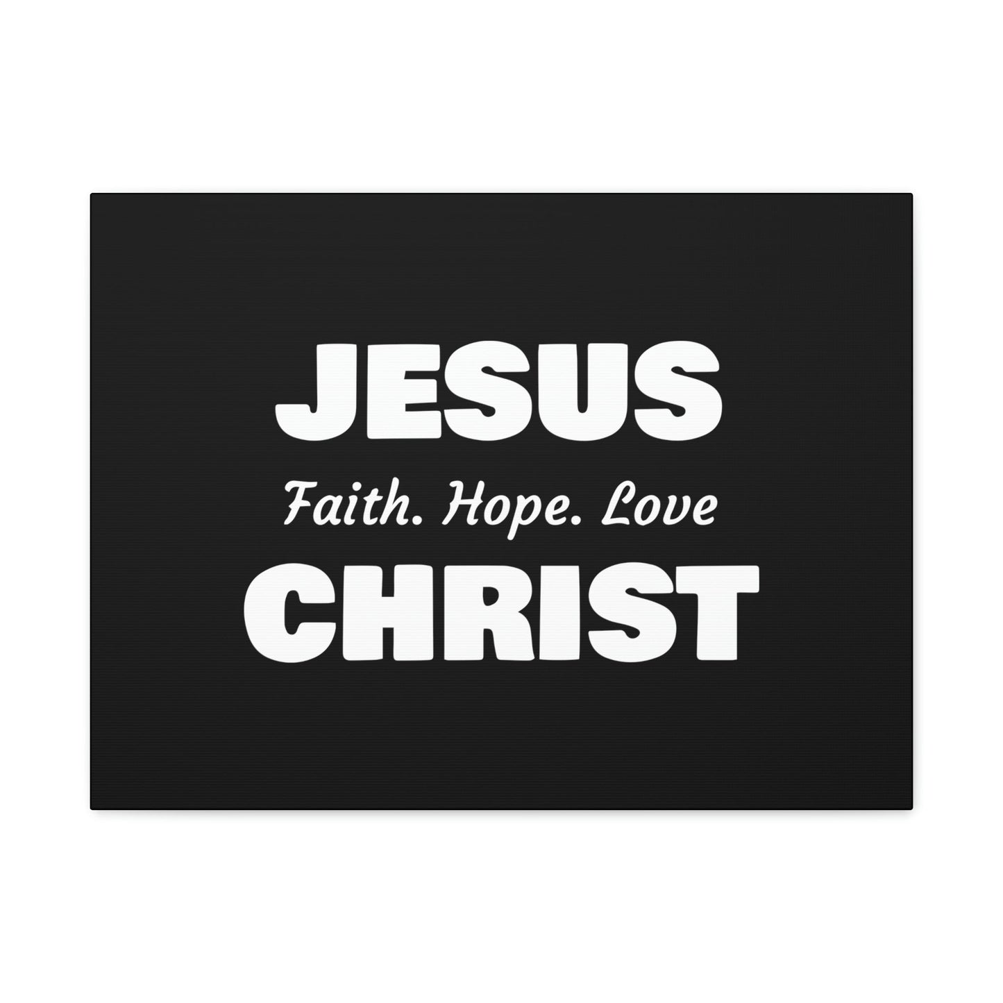 Jesus Christ, Faith, Hope, Love 1 Corinthians 13:13 Christian Wall Art Bible Verse Print Ready to Hang Unframed-Express Your Love Gifts