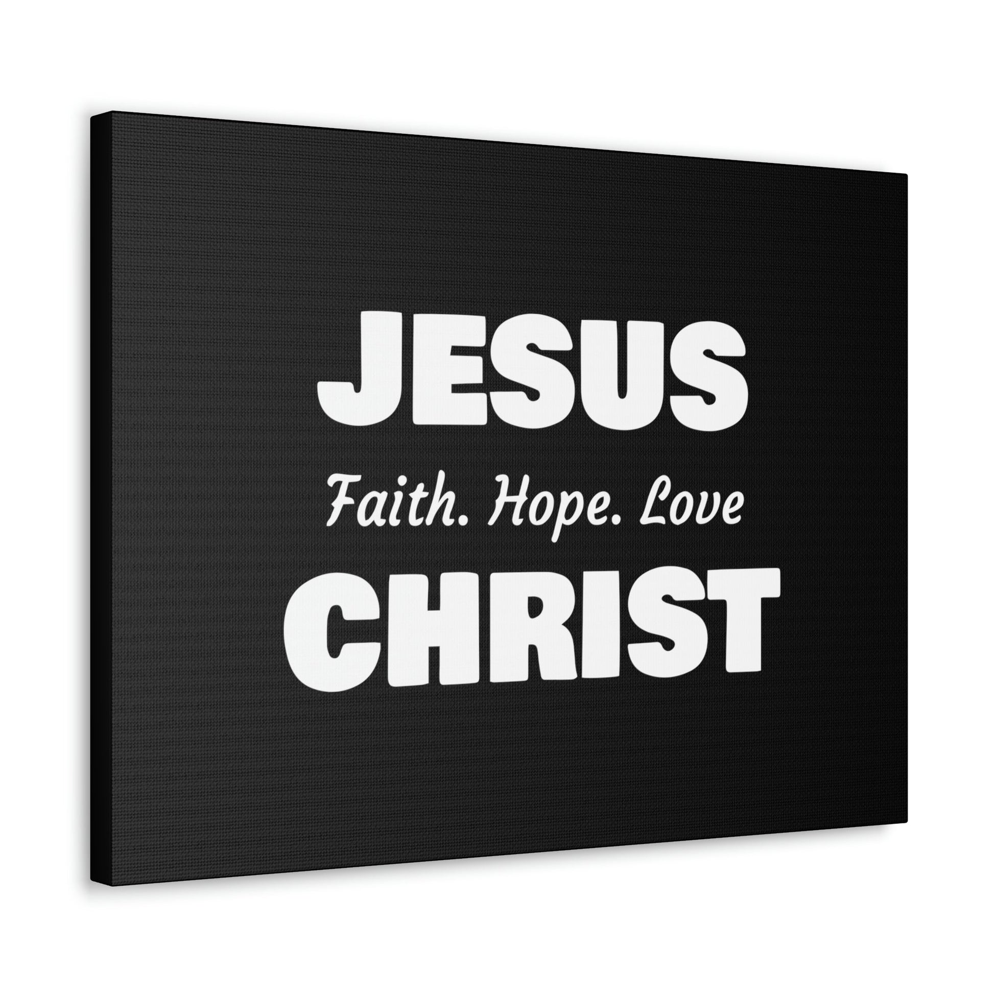 Jesus Christ, Faith, Hope, Love 1 Corinthians 13:13 Christian Wall Art Bible Verse Print Ready to Hang Unframed-Express Your Love Gifts