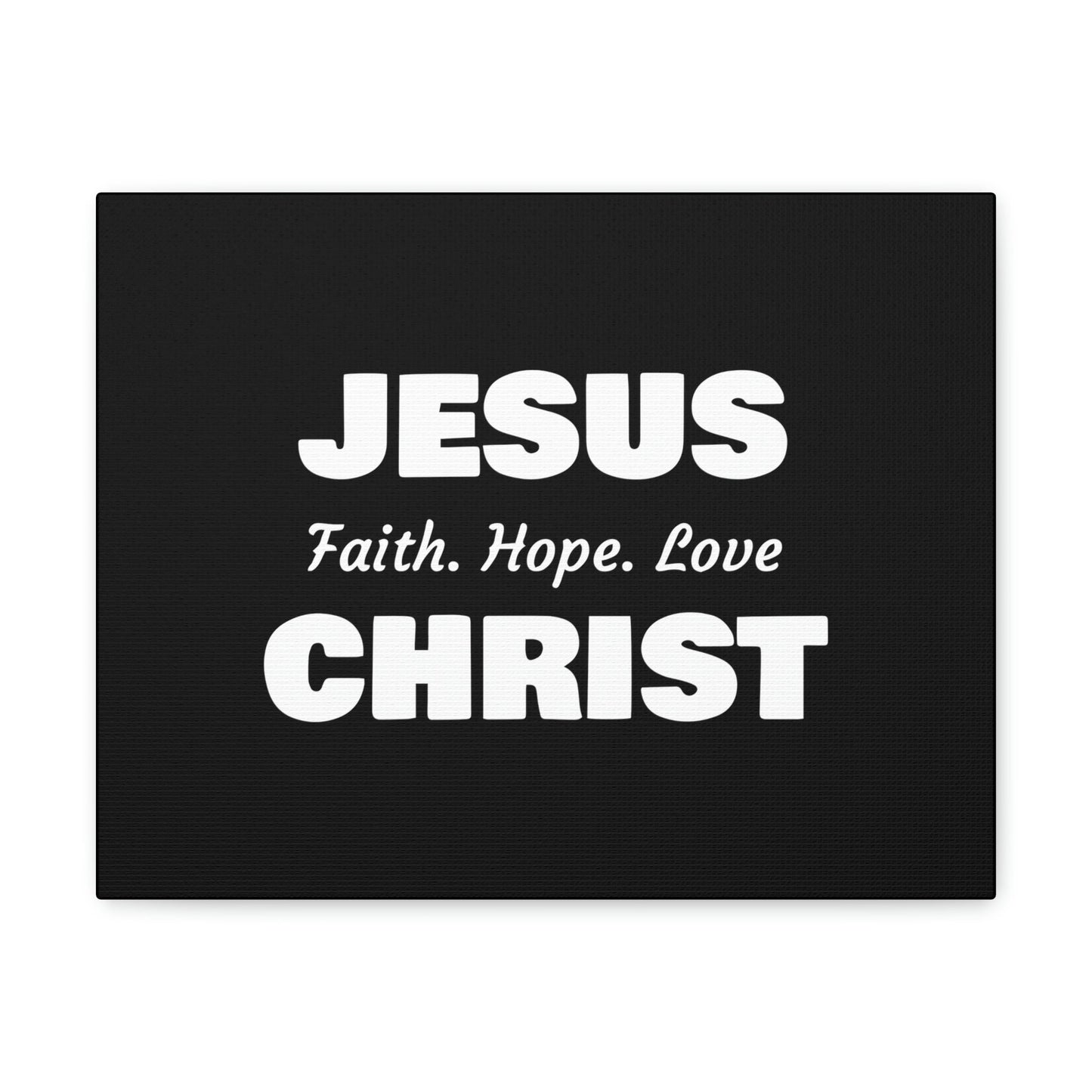 Jesus Christ, Faith, Hope, Love 1 Corinthians 13:13 Christian Wall Art Bible Verse Print Ready to Hang Unframed-Express Your Love Gifts