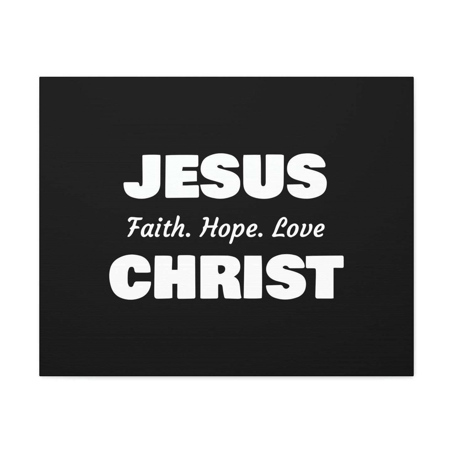 Jesus Christ, Faith, Hope, Love 1 Corinthians 13:13 Christian Wall Art Bible Verse Print Ready to Hang Unframed-Express Your Love Gifts