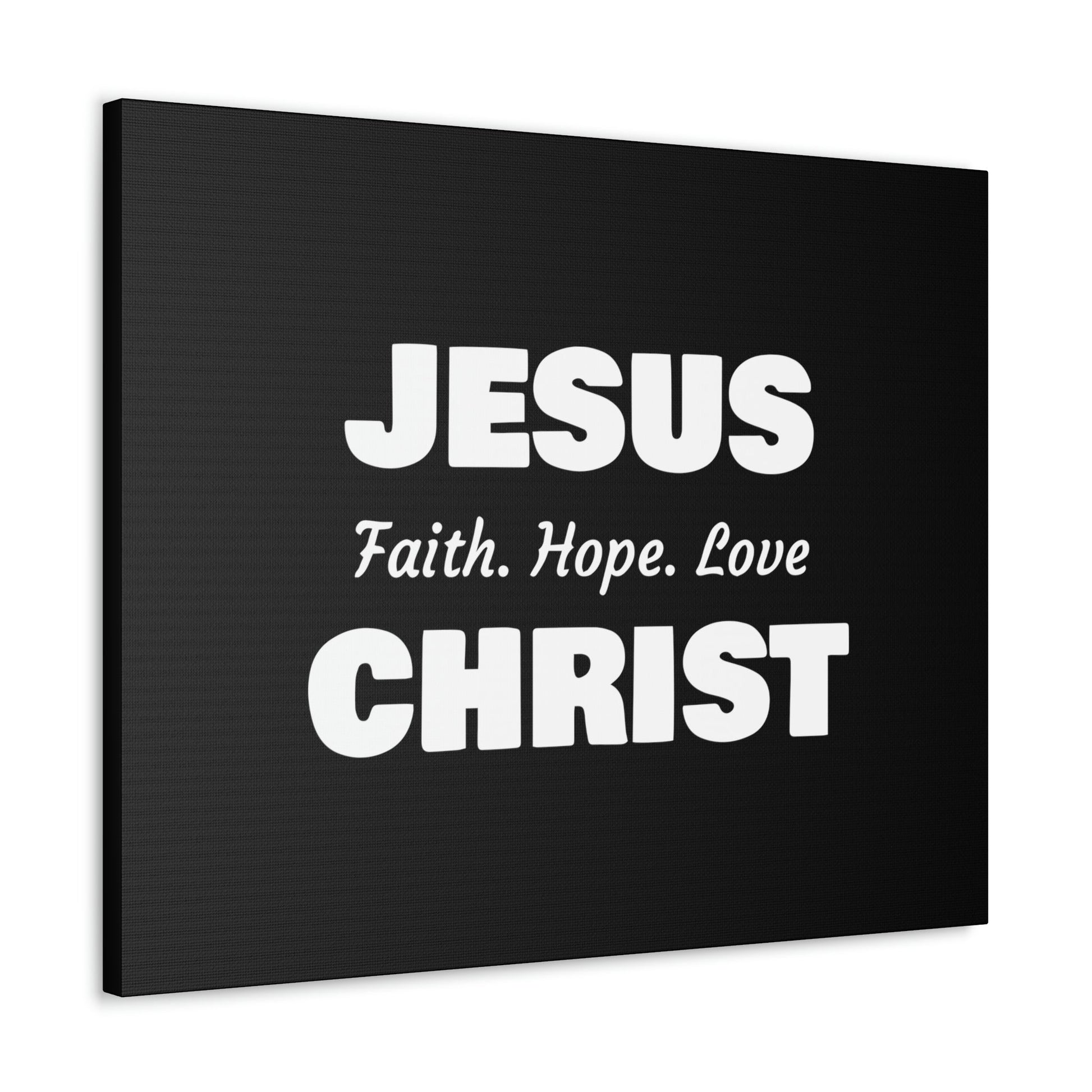 Jesus Christ, Faith, Hope, Love 1 Corinthians 13:13 Christian Wall Art Bible Verse Print Ready to Hang Unframed-Express Your Love Gifts