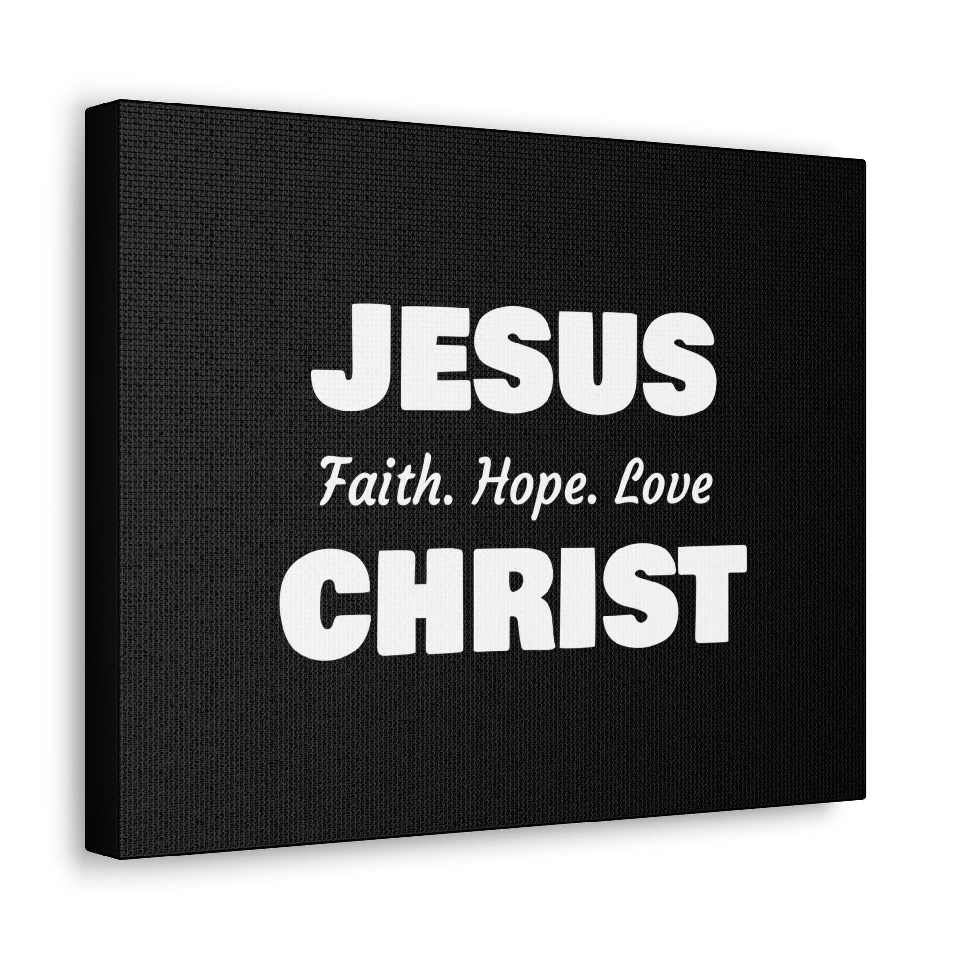 Jesus Christ, Faith, Hope, Love 1 Corinthians 13:13 Christian Wall Art Bible Verse Print Ready to Hang Unframed-Express Your Love Gifts