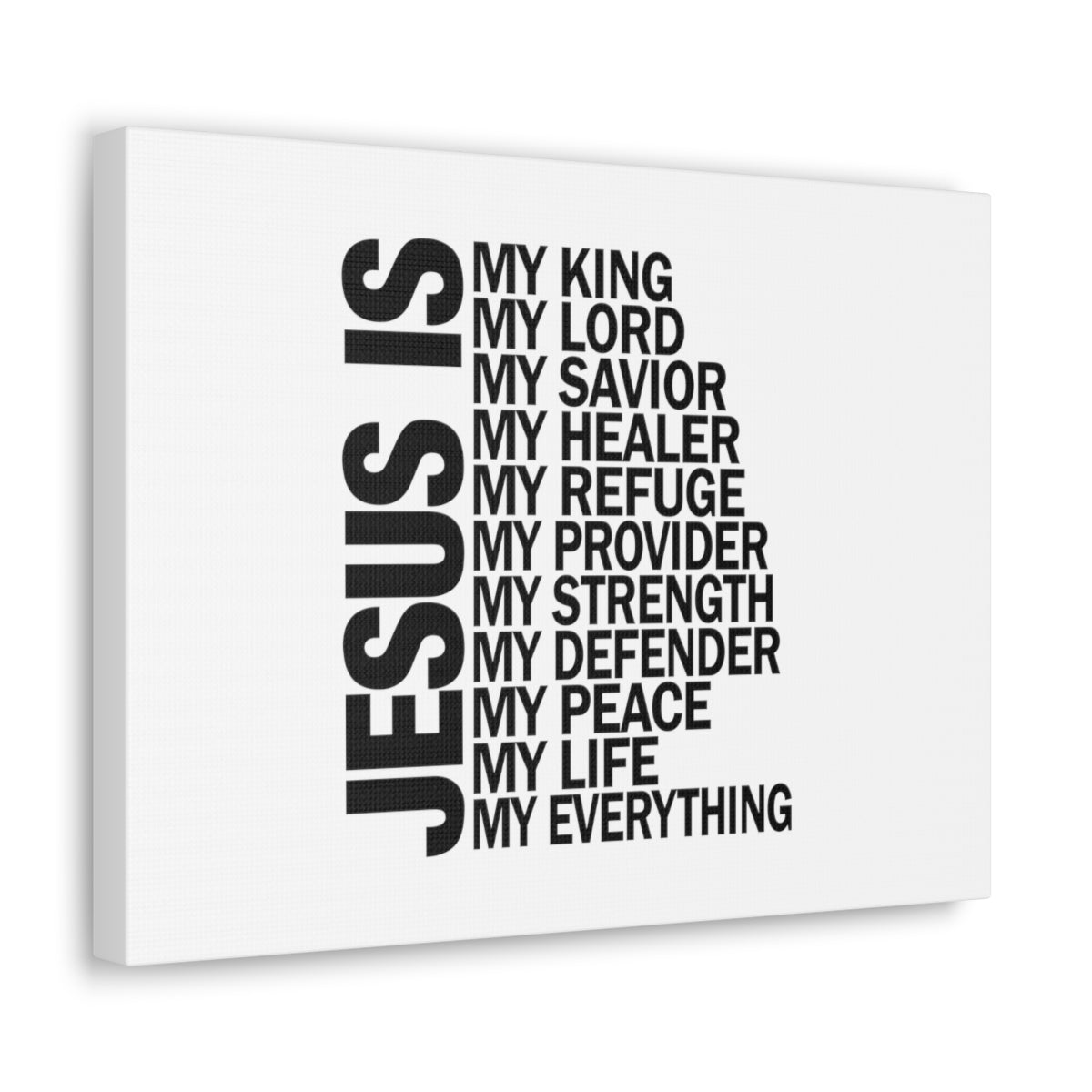 Jesus Is My Everything Ephesians 4:6 Christian Wall Art Bible Verse Print Ready to Hang Unframed-Express Your Love Gifts
