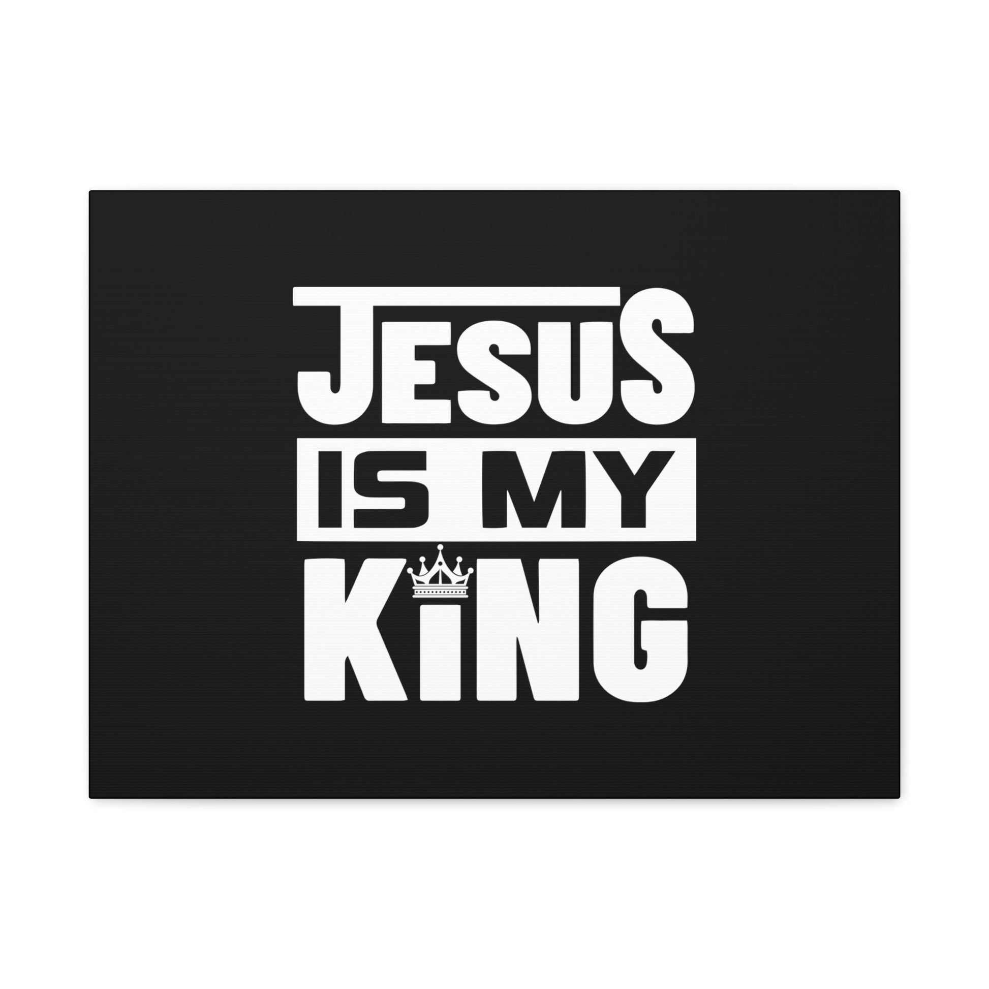 Jesus Is My King Revelation 1:5 Crown Christian Wall Art Bible Verse Print Ready to Hang Unframed-Express Your Love Gifts