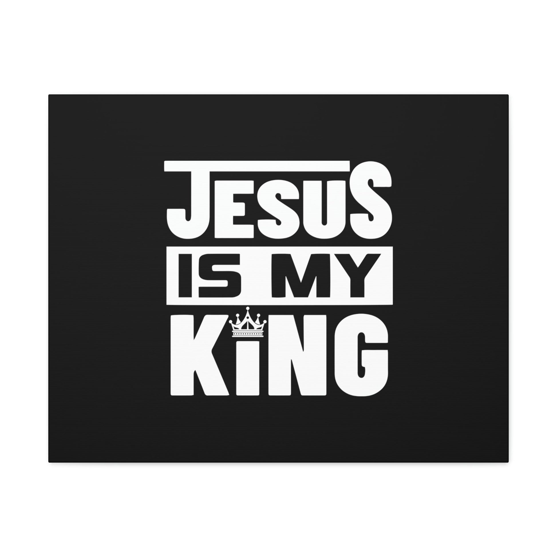 Jesus Is My King Revelation 1:5 Crown Christian Wall Art Bible Verse Print Ready to Hang Unframed-Express Your Love Gifts