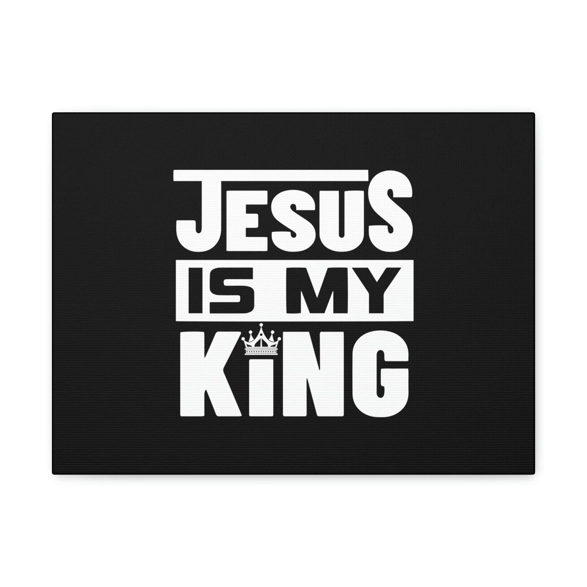 Jesus Is My King Revelation 1:5 Crown Christian Wall Art Bible Verse Print Ready to Hang Unframed-Express Your Love Gifts