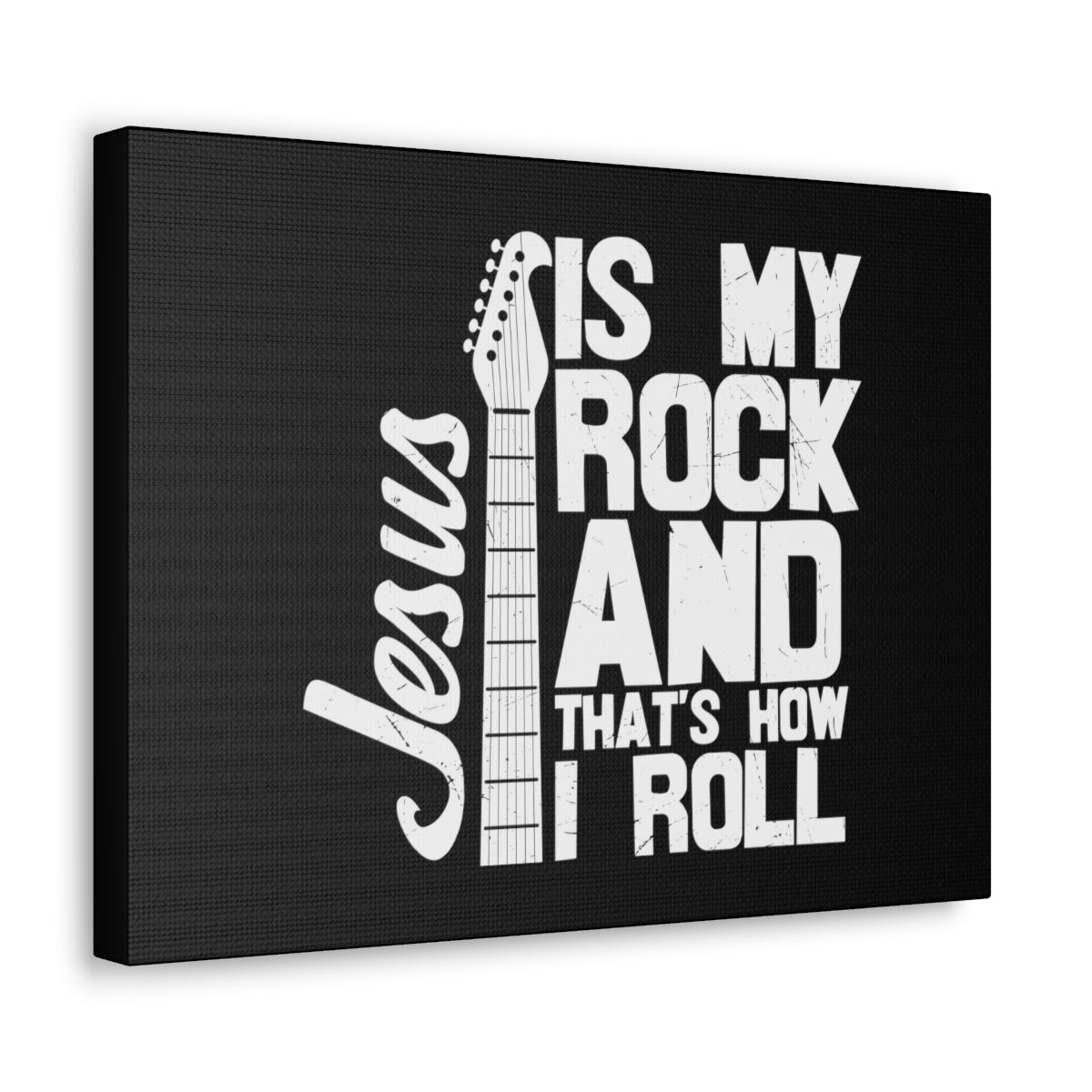 Jesus Is My Rock 1 John 4:15 Christian Wall Art Bible Verse Print Ready to Hang Unframed-Express Your Love Gifts