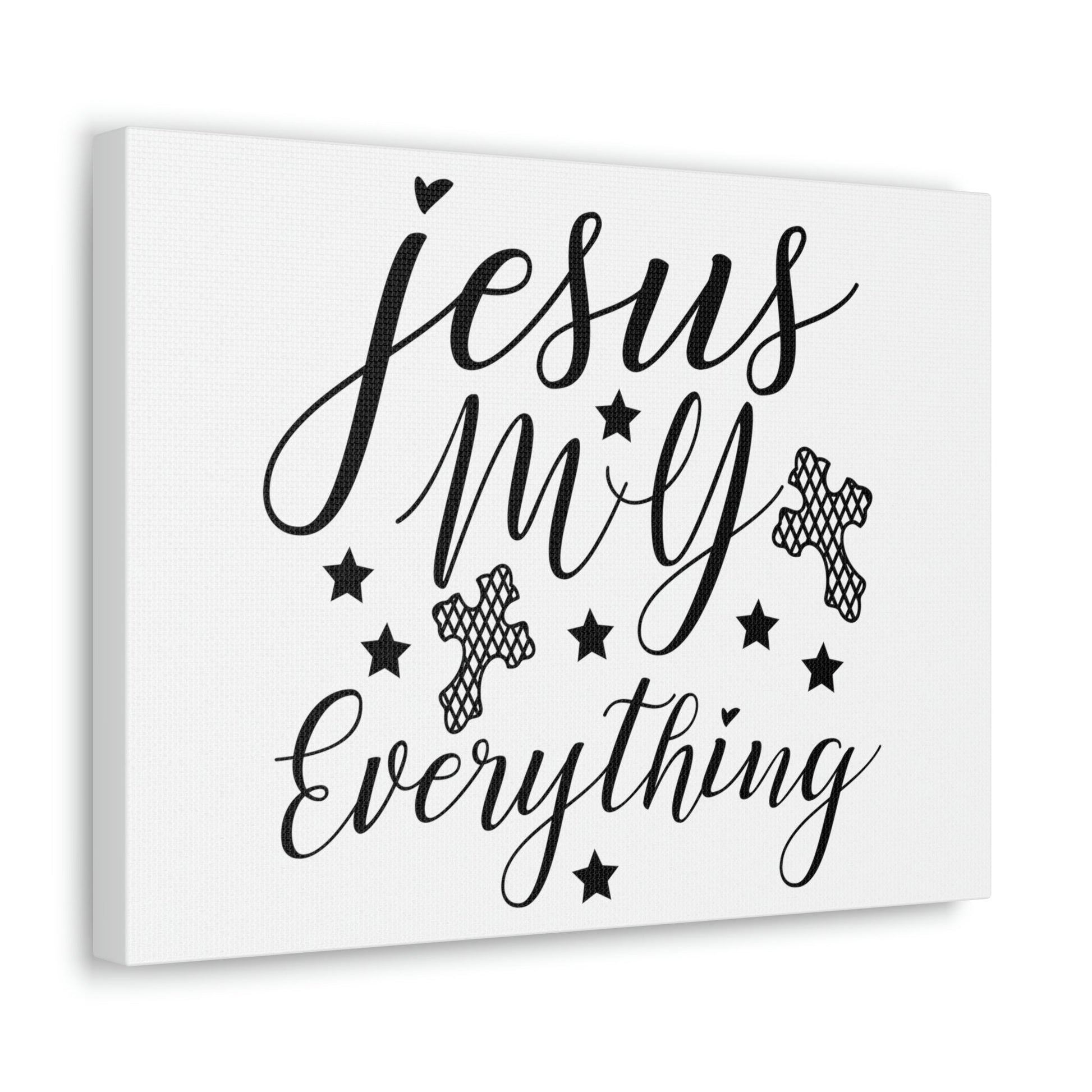 Scripture Walls Jesus My Everything 2 Corinthians 9:8 Christian Wall Art Print Ready to Hang Unframed-Express Your Love Gifts