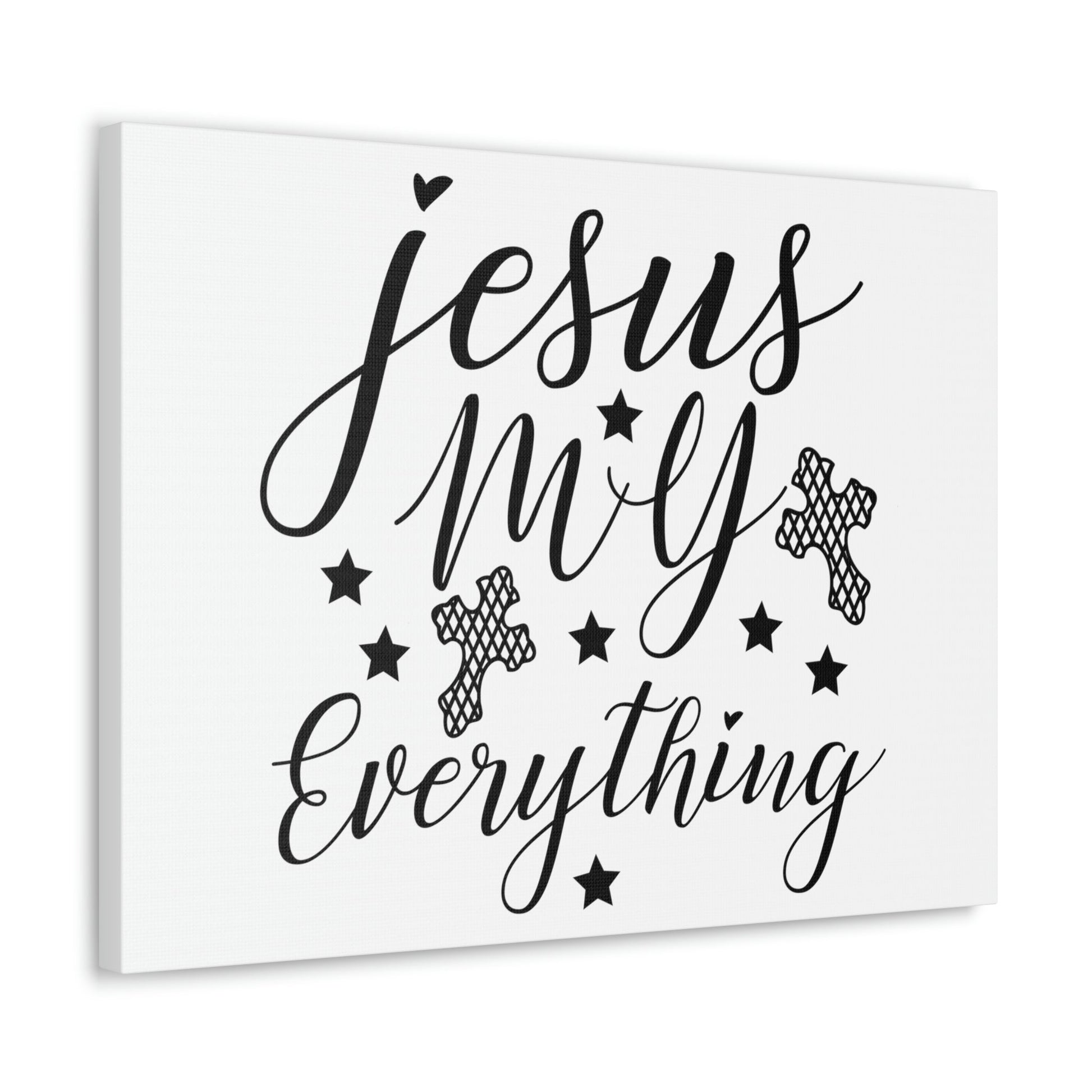 Scripture Walls Jesus My Everything 2 Corinthians 9:8 Christian Wall Art Print Ready to Hang Unframed-Express Your Love Gifts