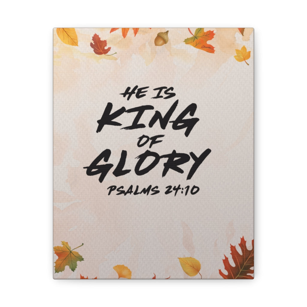 King Of Glory Psalm 24:10 Bible Verse Canvas Christian Wall Art Ready to Hang Unframed-Express Your Love Gifts