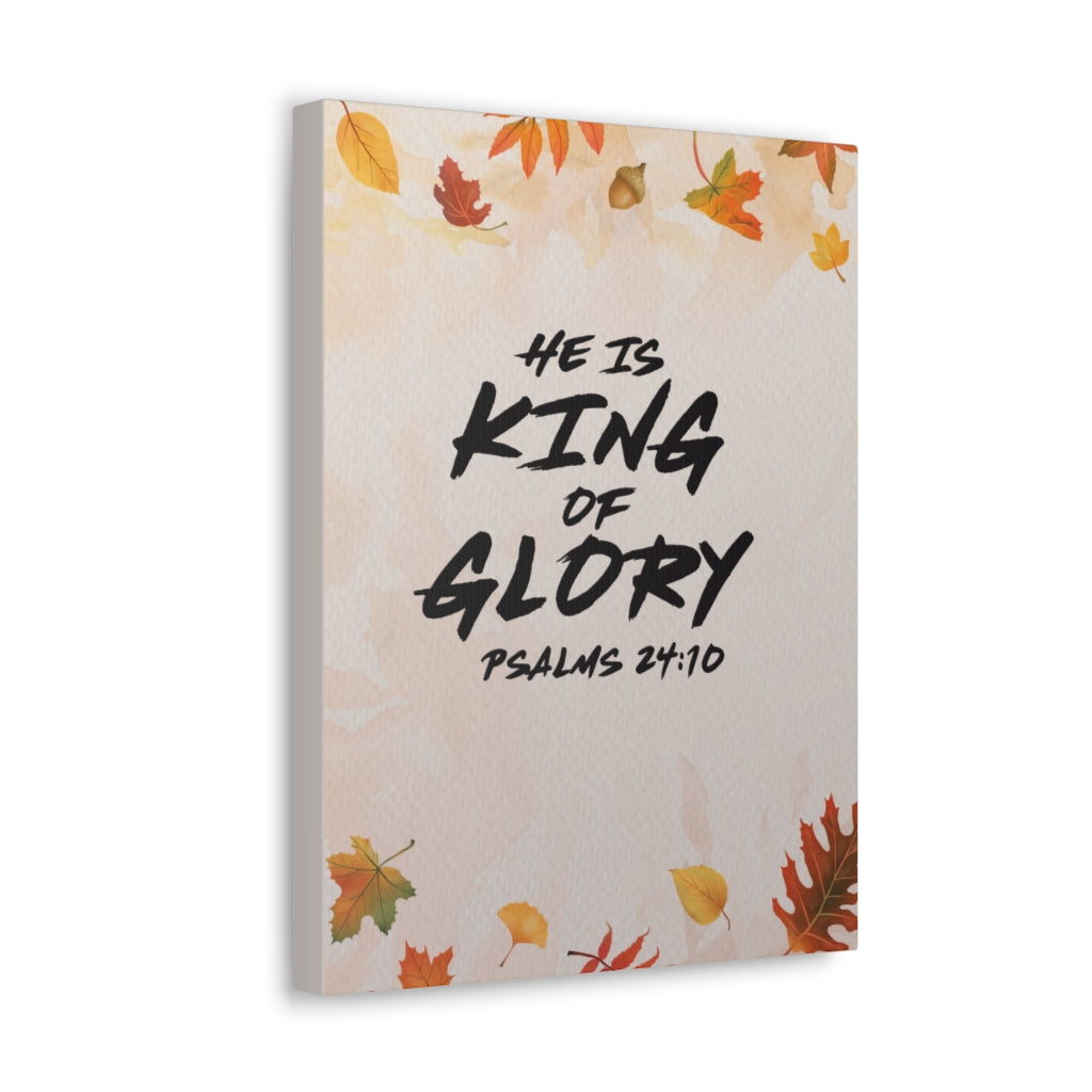 King Of Glory Psalm 24:10 Bible Verse Canvas Christian Wall Art Ready to Hang Unframed-Express Your Love Gifts