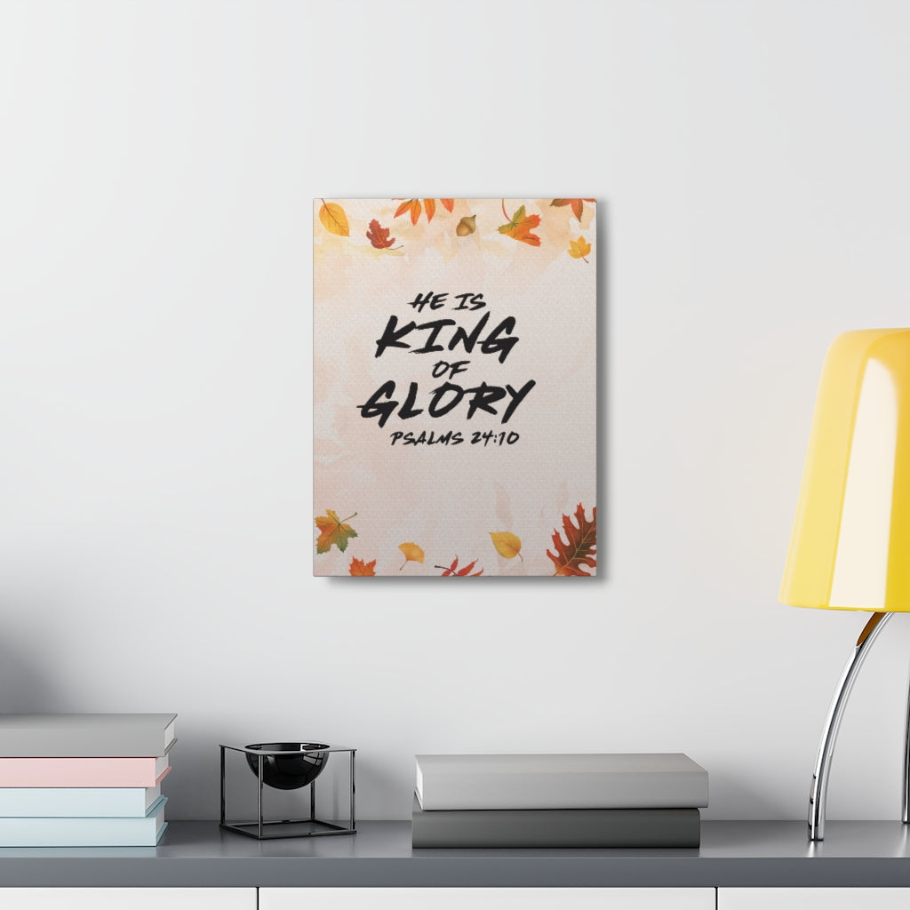 King Of Glory Psalm 24:10 Bible Verse Canvas Christian Wall Art Ready to Hang Unframed-Express Your Love Gifts
