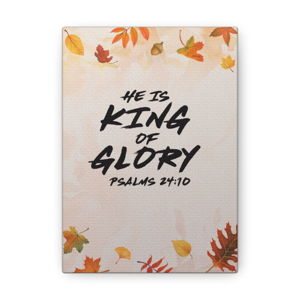 King Of Glory Psalm 24:10 Bible Verse Canvas Christian Wall Art Ready to Hang Unframed-Express Your Love Gifts