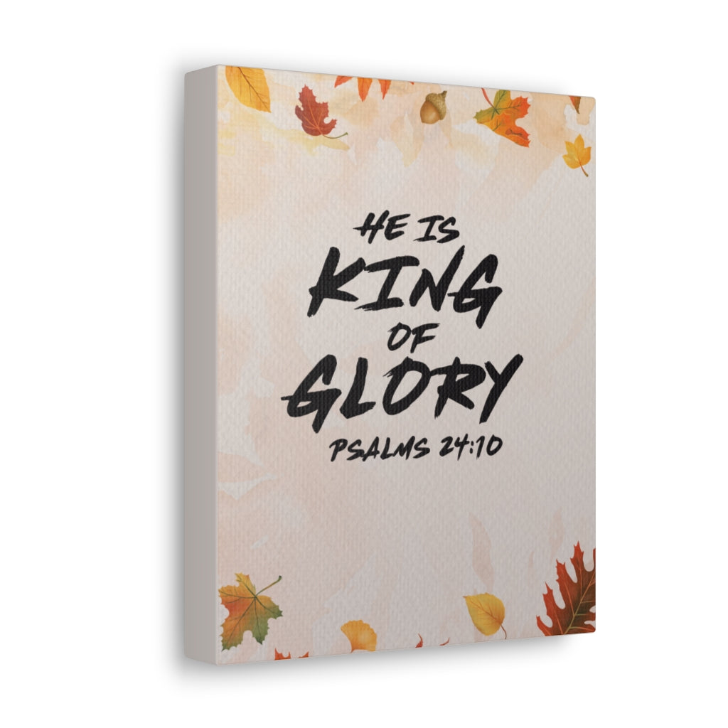 King Of Glory Psalm 24:10 Bible Verse Canvas Christian Wall Art Ready to Hang Unframed-Express Your Love Gifts