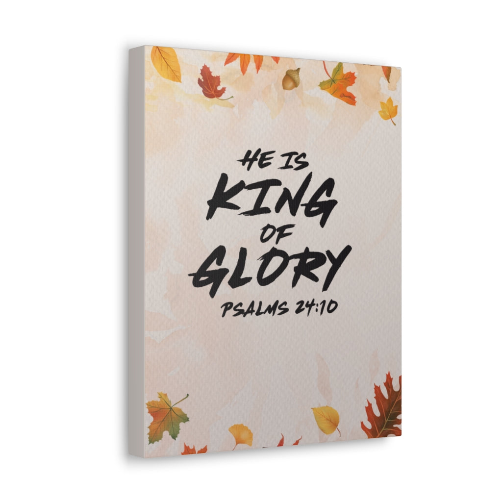 King Of Glory Psalm 24:10 Bible Verse Canvas Christian Wall Art Ready to Hang Unframed-Express Your Love Gifts