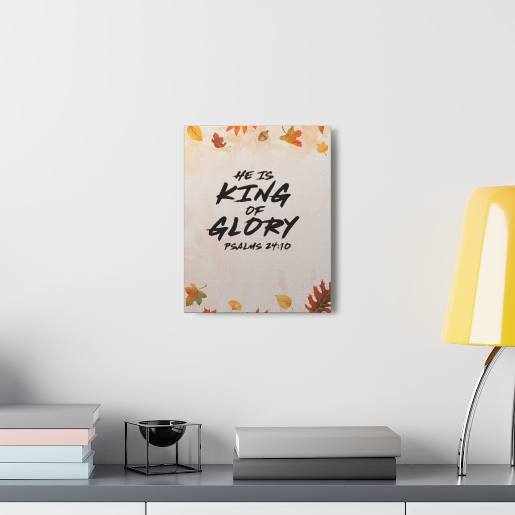King Of Glory Psalm 24:10 Bible Verse Canvas Christian Wall Art Ready to Hang Unframed-Express Your Love Gifts