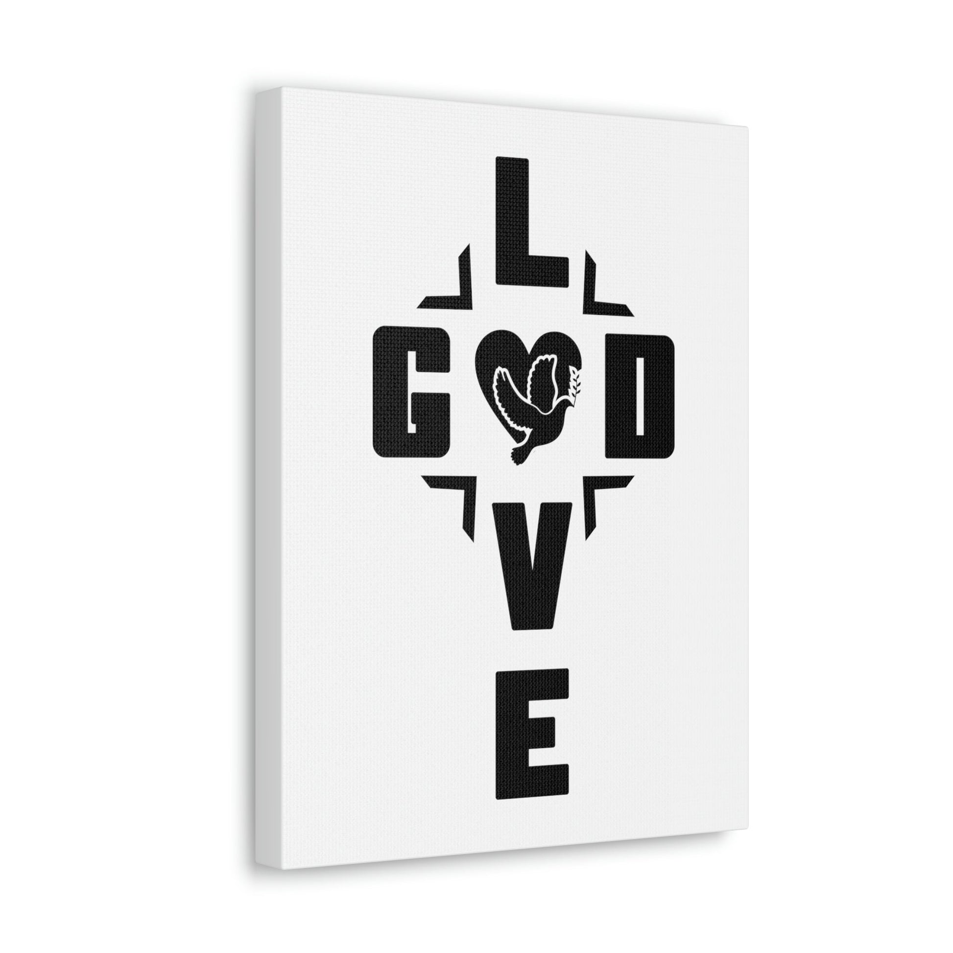 Love God Deuteronomy 6:5 Christian Wall Art Bible Verse Print Ready to Hang Unframed-Express Your Love Gifts