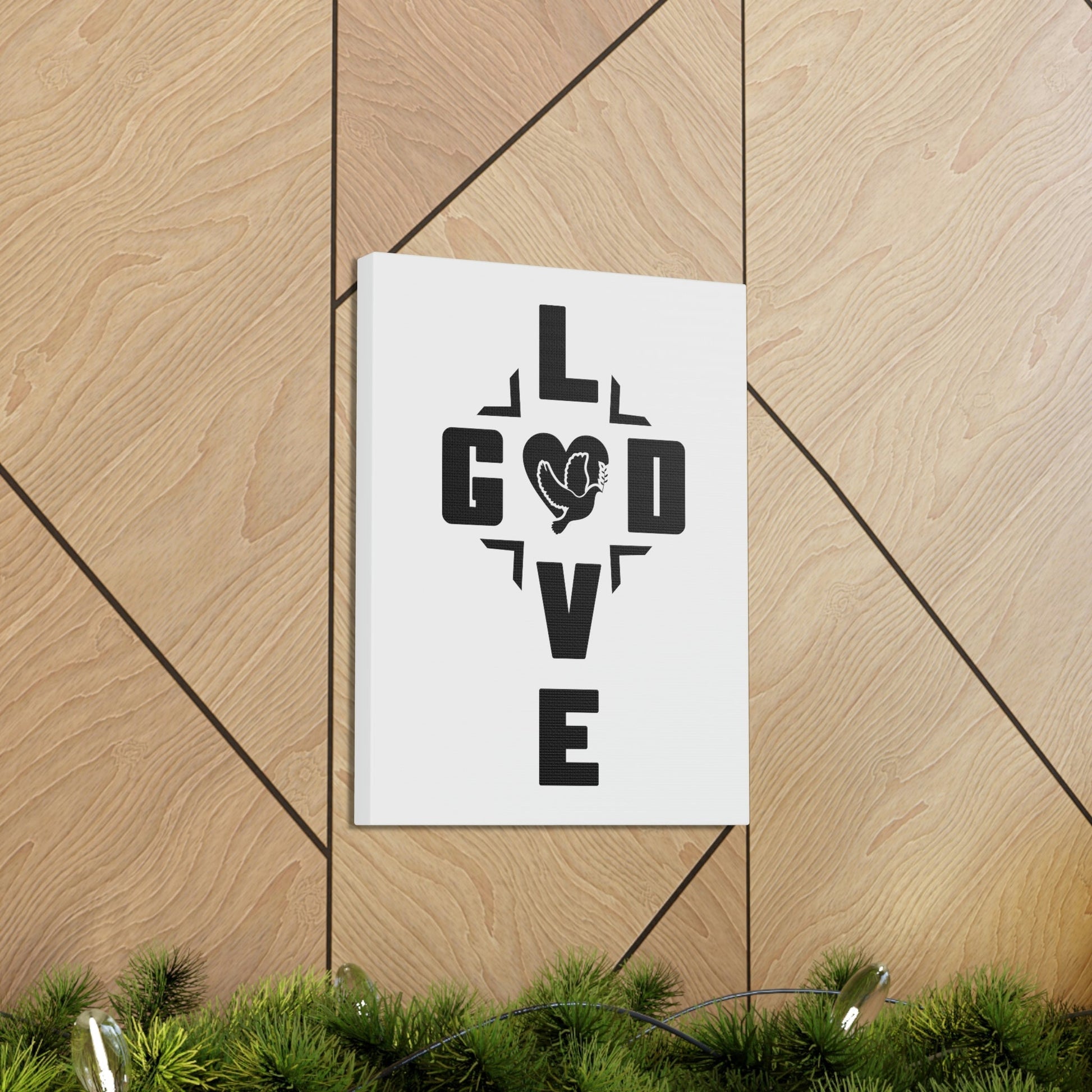 Love God Deuteronomy 6:5 Christian Wall Art Bible Verse Print Ready to Hang Unframed-Express Your Love Gifts