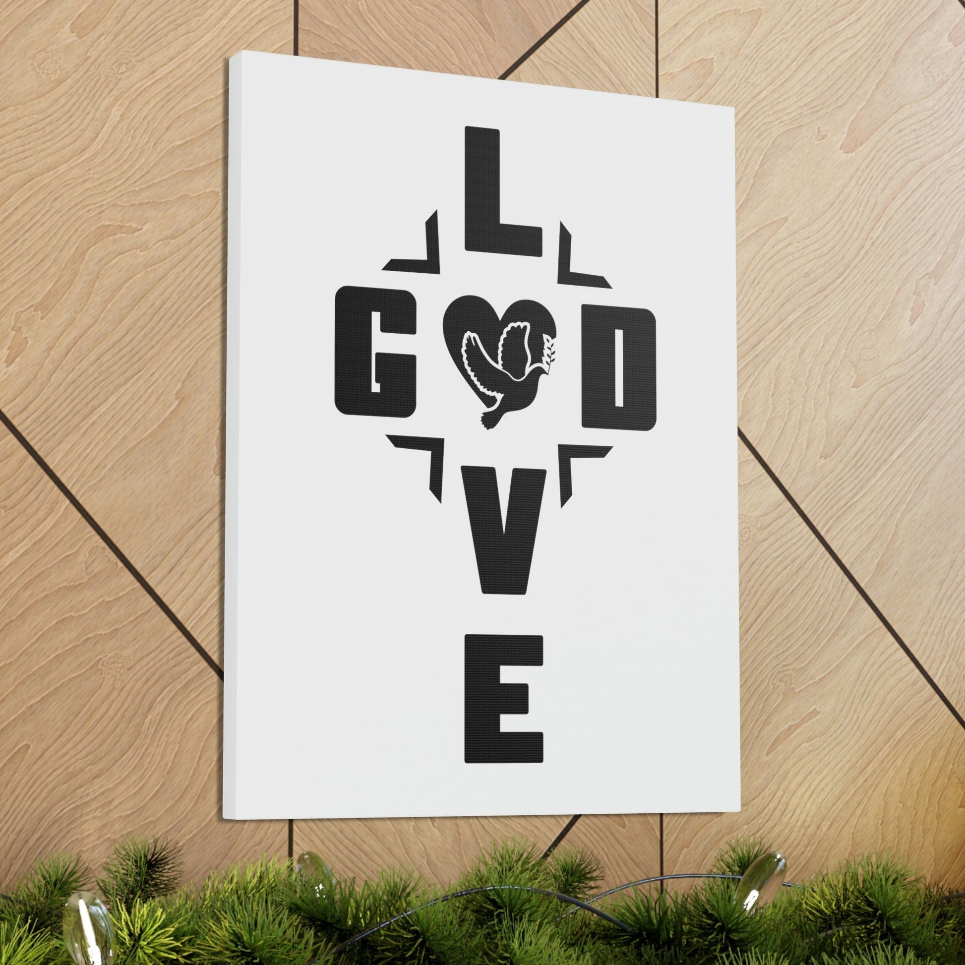 Love God Deuteronomy 6:5 Christian Wall Art Bible Verse Print Ready to Hang Unframed-Express Your Love Gifts