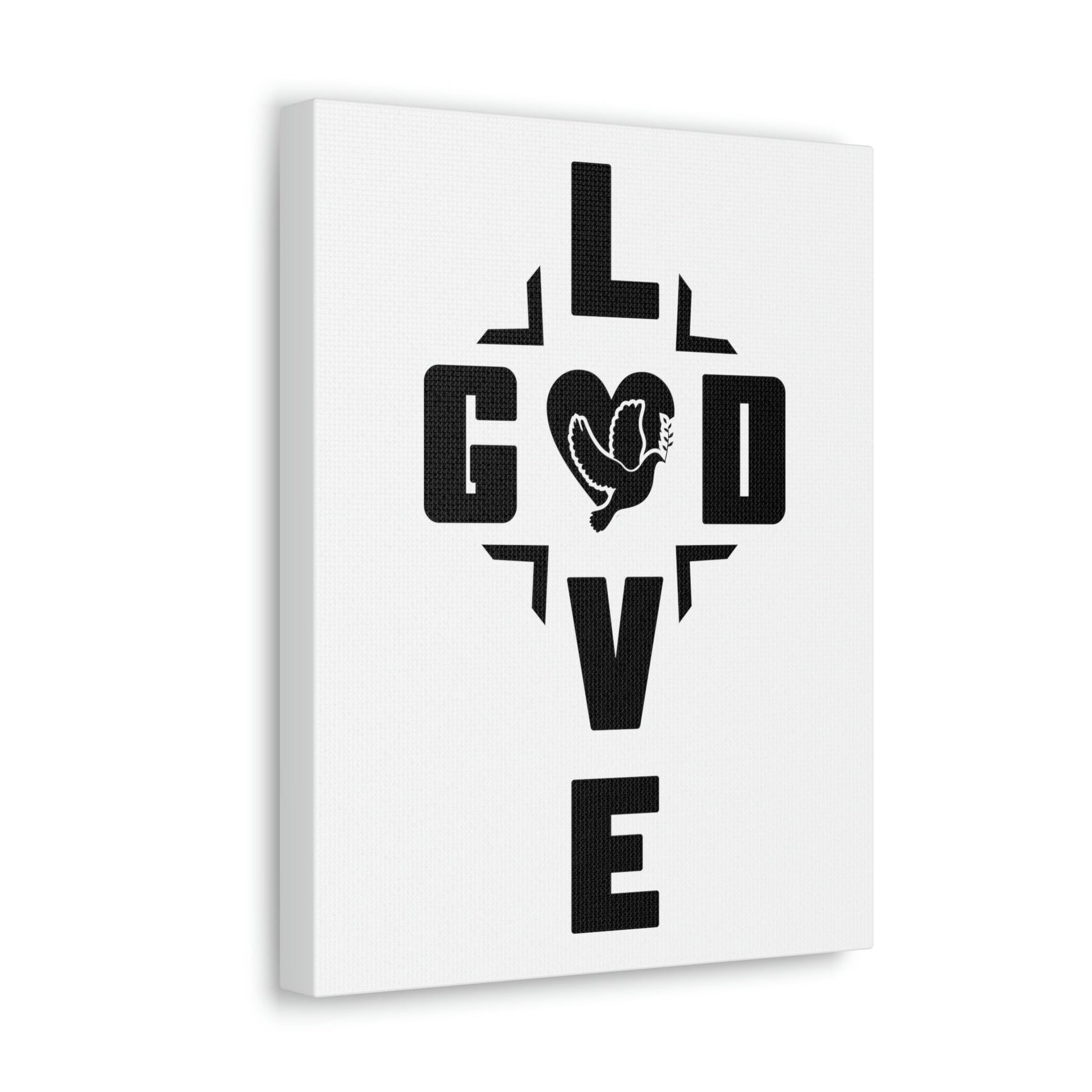 Love God Deuteronomy 6:5 Christian Wall Art Bible Verse Print Ready to Hang Unframed-Express Your Love Gifts