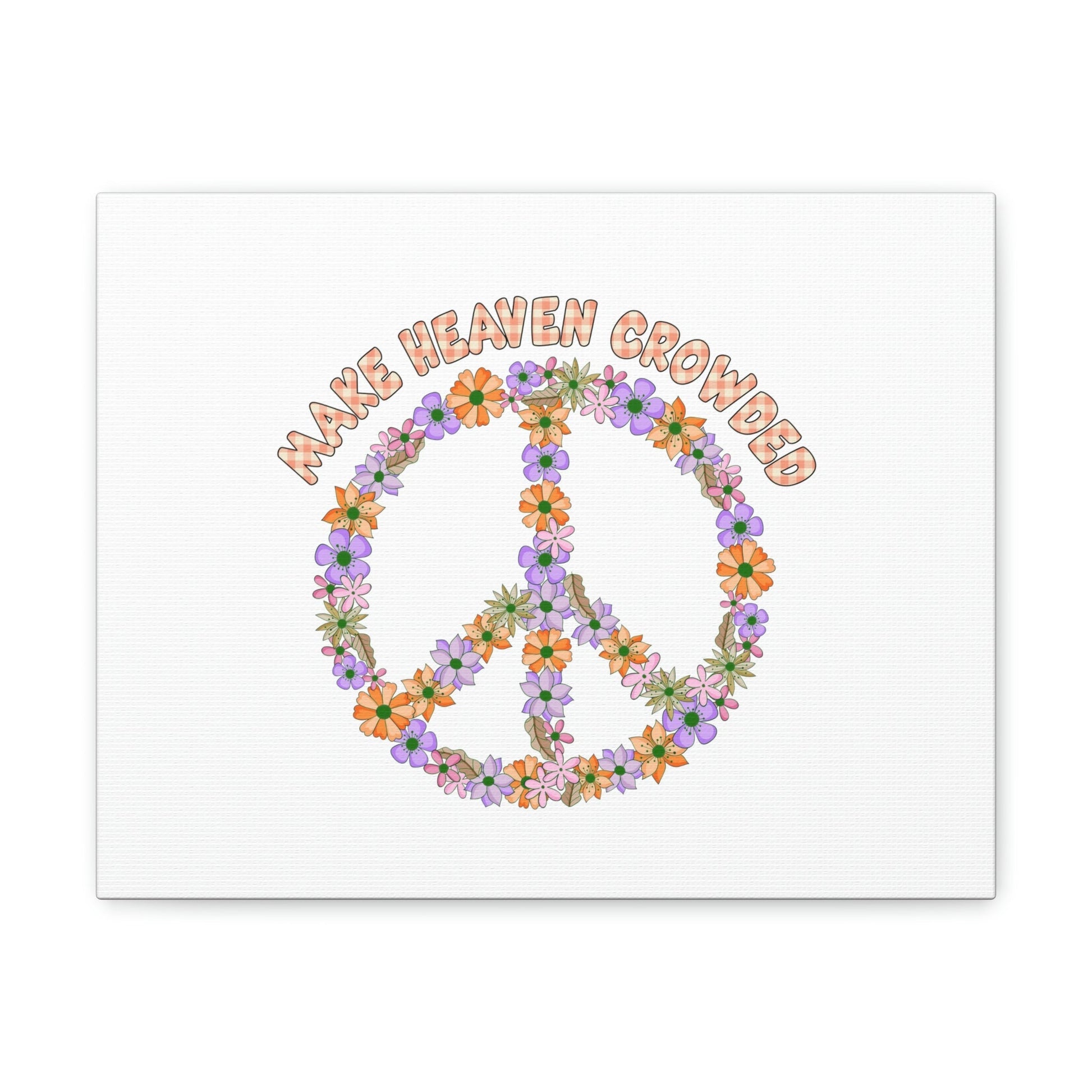 Make Heaven Crowded 1 Thessalonians 4:17 Christian Wall Art Bible Verse Print Ready to Hang Unframed-Express Your Love Gifts