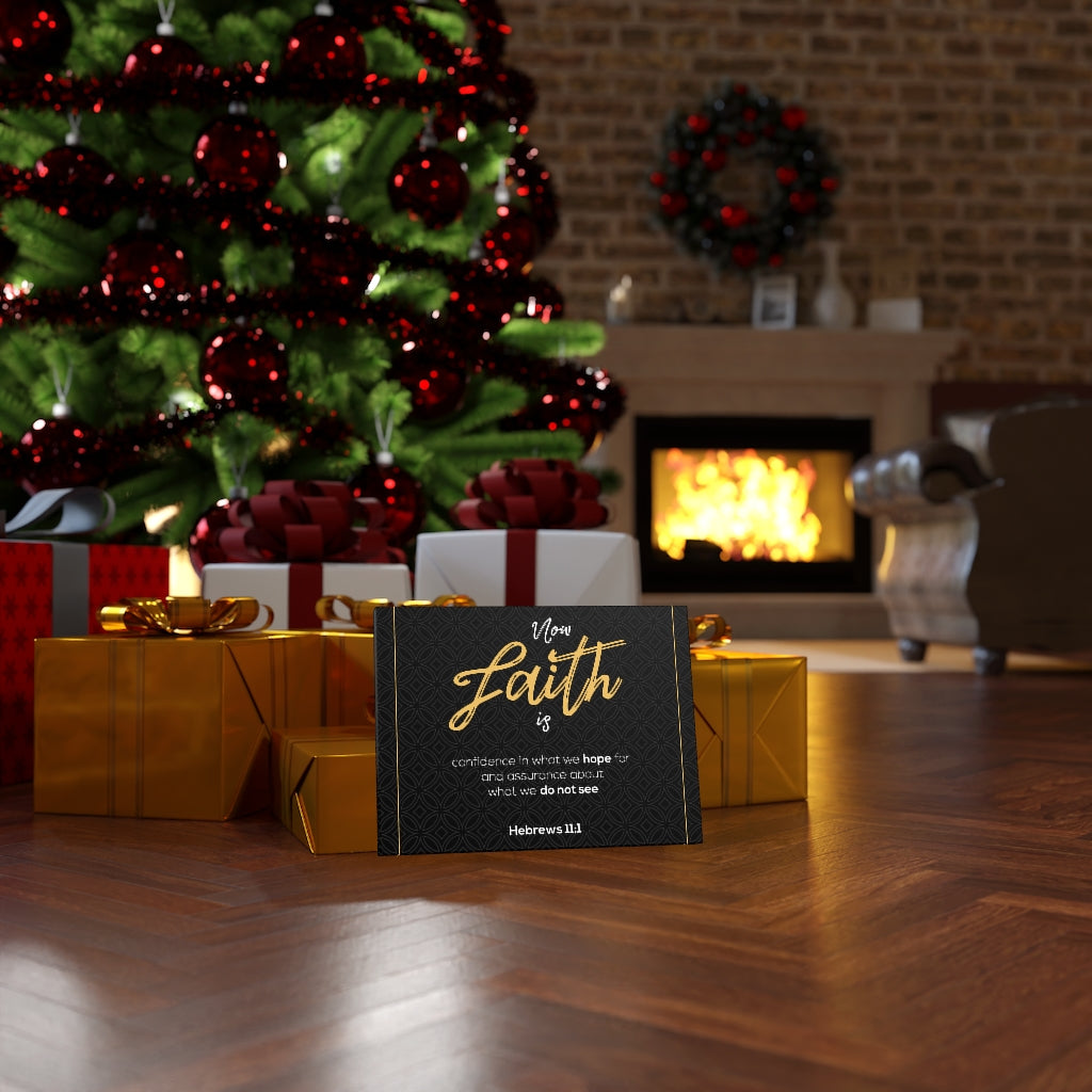 No Faith is Hebrews 11:1 Bible Verse Canvas Christian Wall Art Ready to Hang Unframed-Express Your Love Gifts