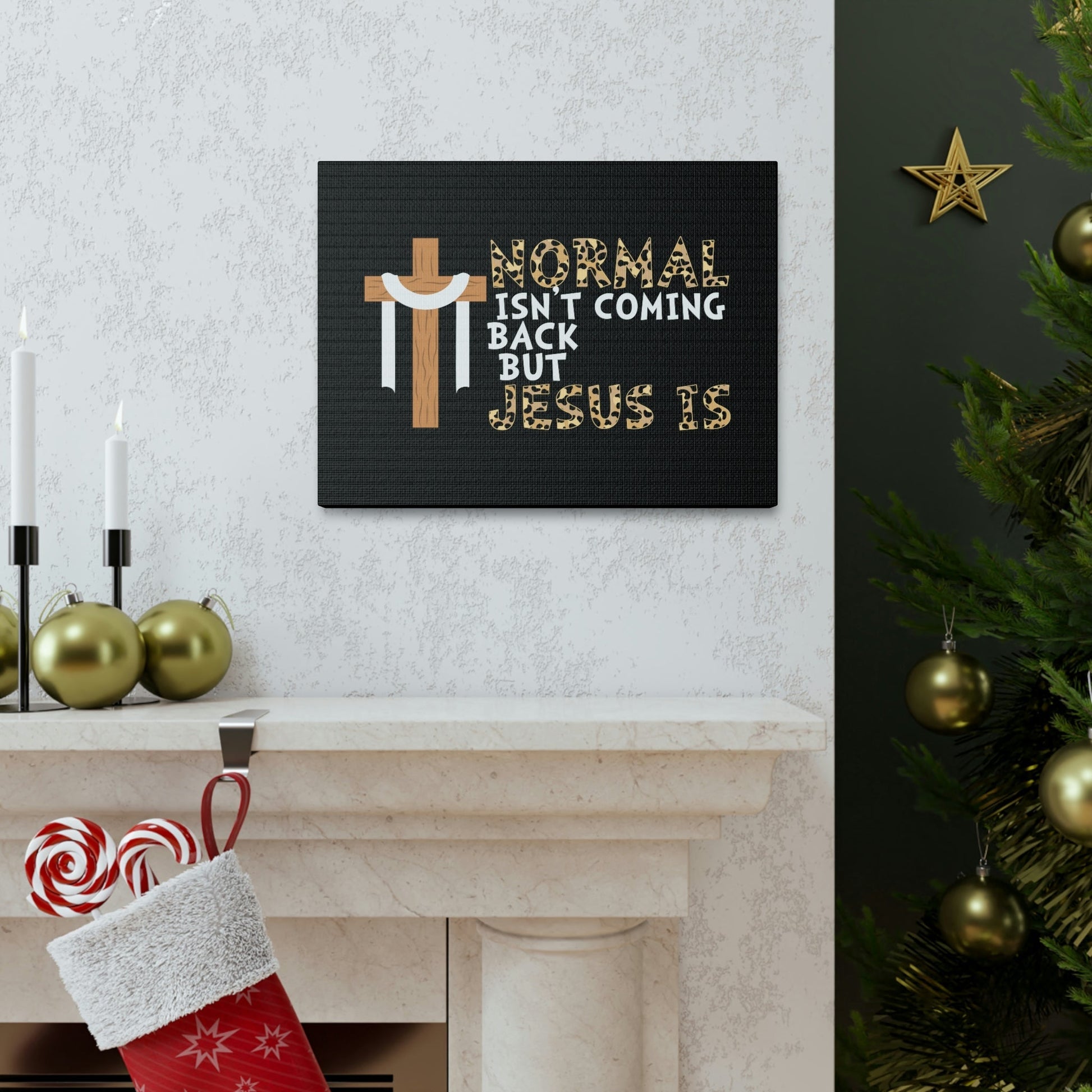 Normal Isn't Coming Back Matthew 24:44 Christian Wall Art Bible Verse Print Ready to Hang Unframed-Express Your Love Gifts