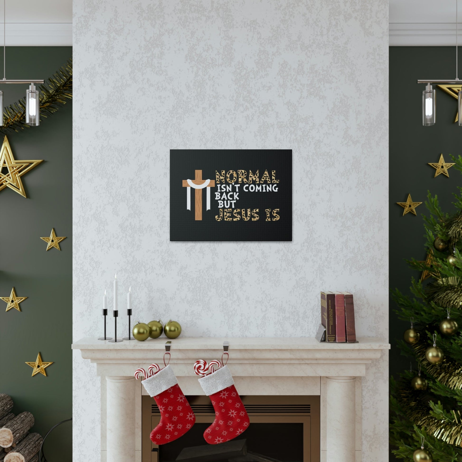 Normal Isn't Coming Back Matthew 24:44 Christian Wall Art Bible Verse Print Ready to Hang Unframed-Express Your Love Gifts