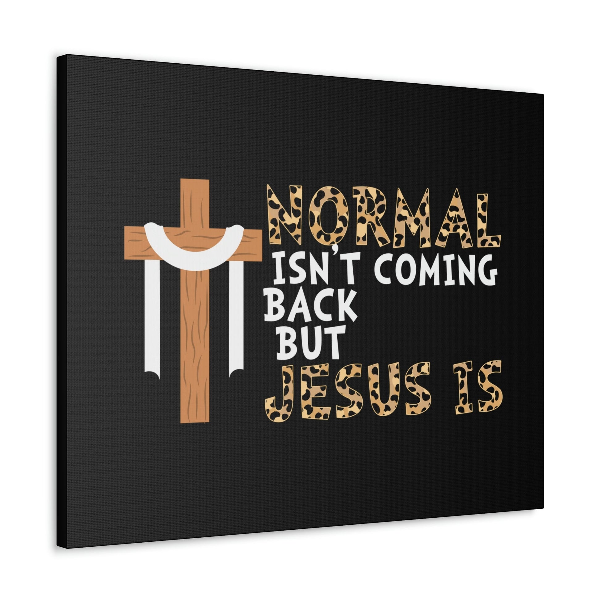 Normal Isn't Coming Back Matthew 24:44 Christian Wall Art Bible Verse Print Ready to Hang Unframed-Express Your Love Gifts