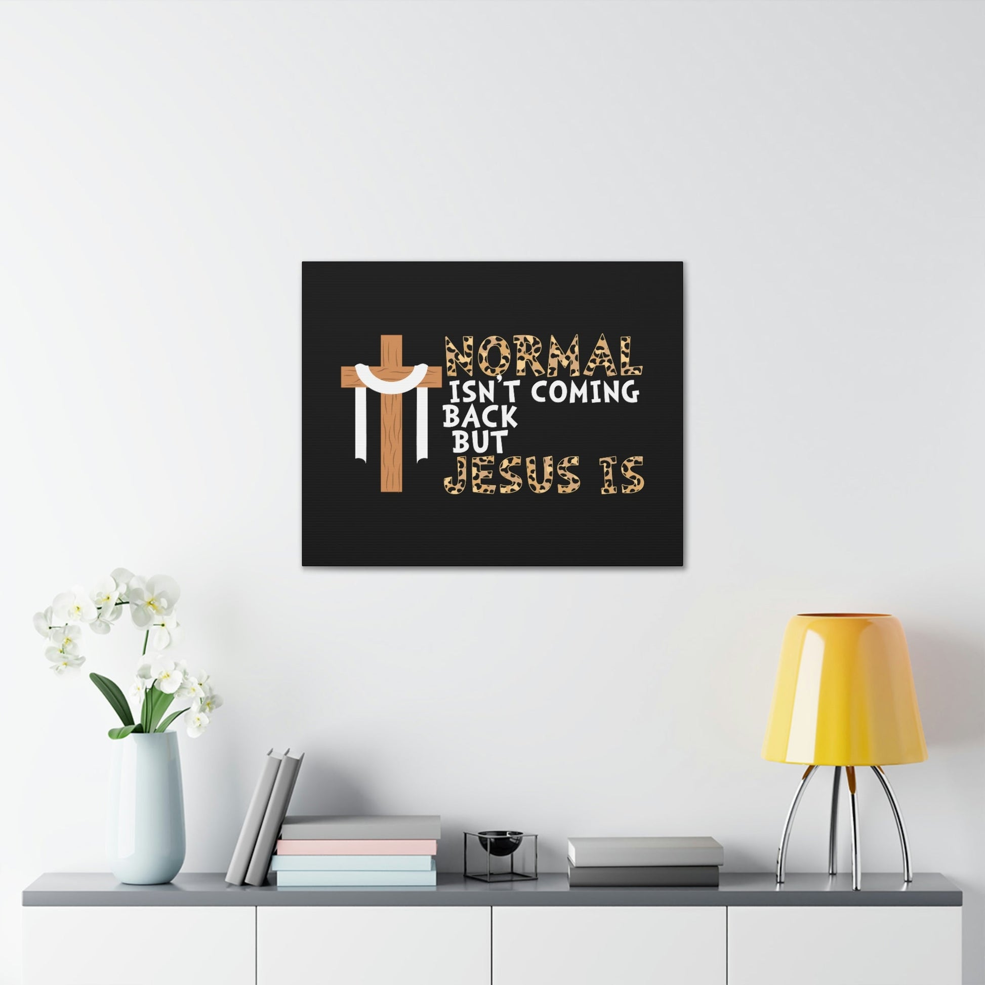 Normal Isn't Coming Back Matthew 24:44 Christian Wall Art Bible Verse Print Ready to Hang Unframed-Express Your Love Gifts