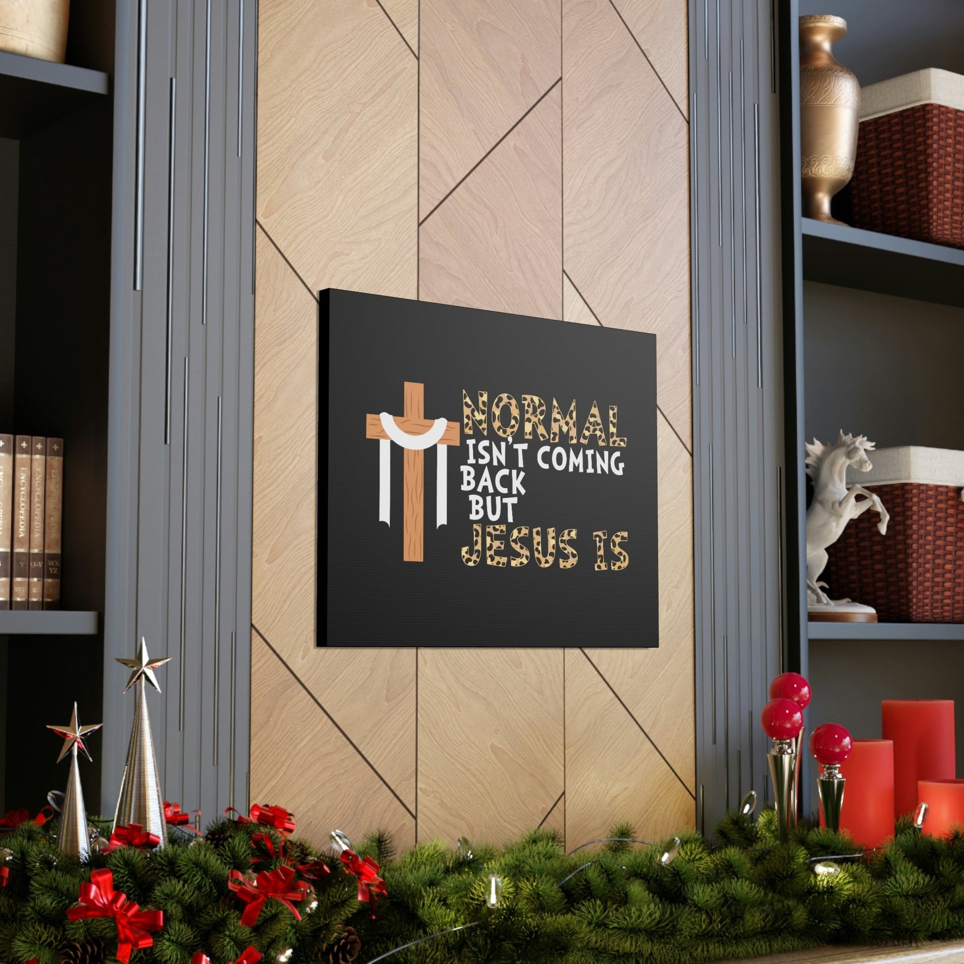 Normal Isn't Coming Back Matthew 24:44 Christian Wall Art Bible Verse Print Ready to Hang Unframed-Express Your Love Gifts