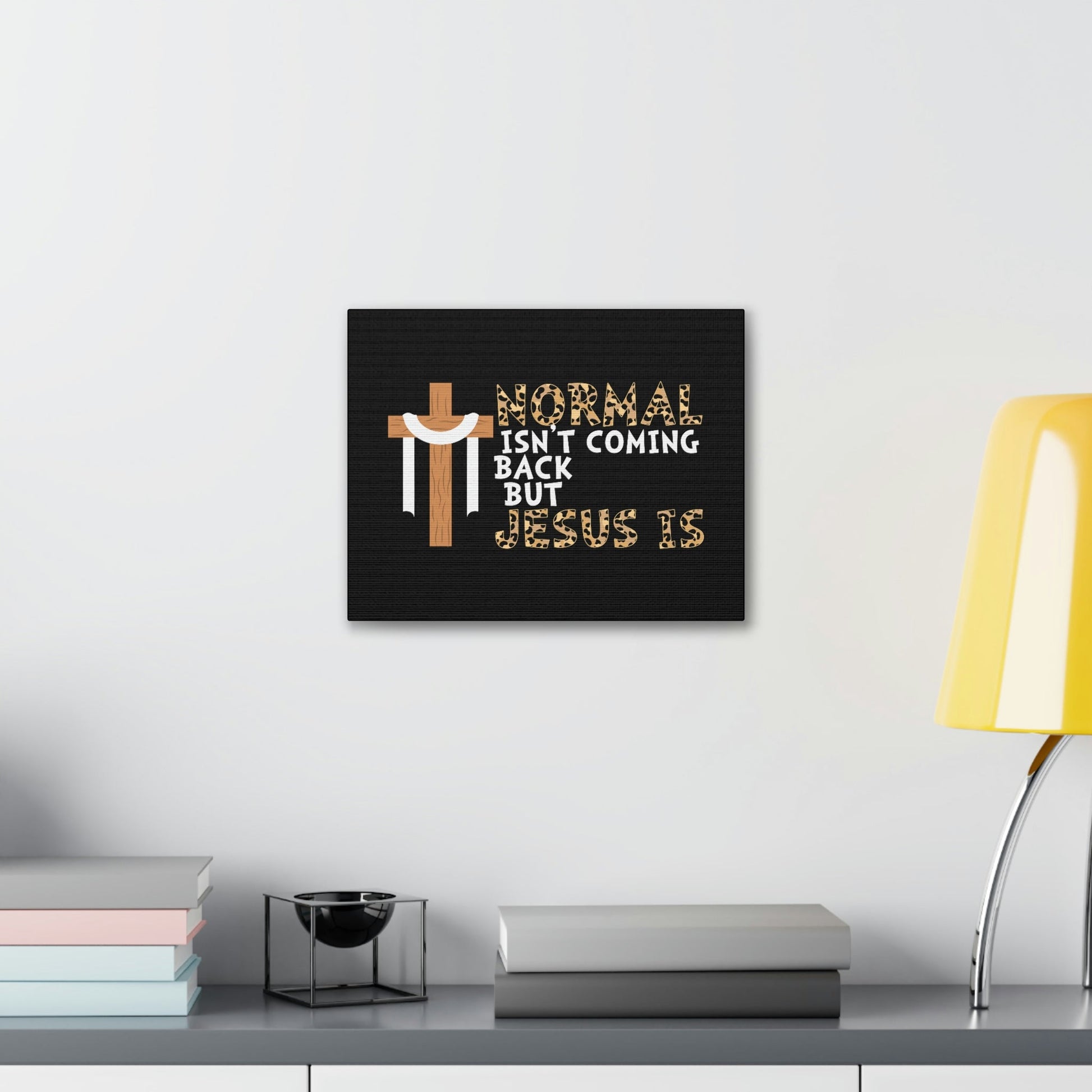 Normal Isn't Coming Back Matthew 24:44 Christian Wall Art Bible Verse Print Ready to Hang Unframed-Express Your Love Gifts