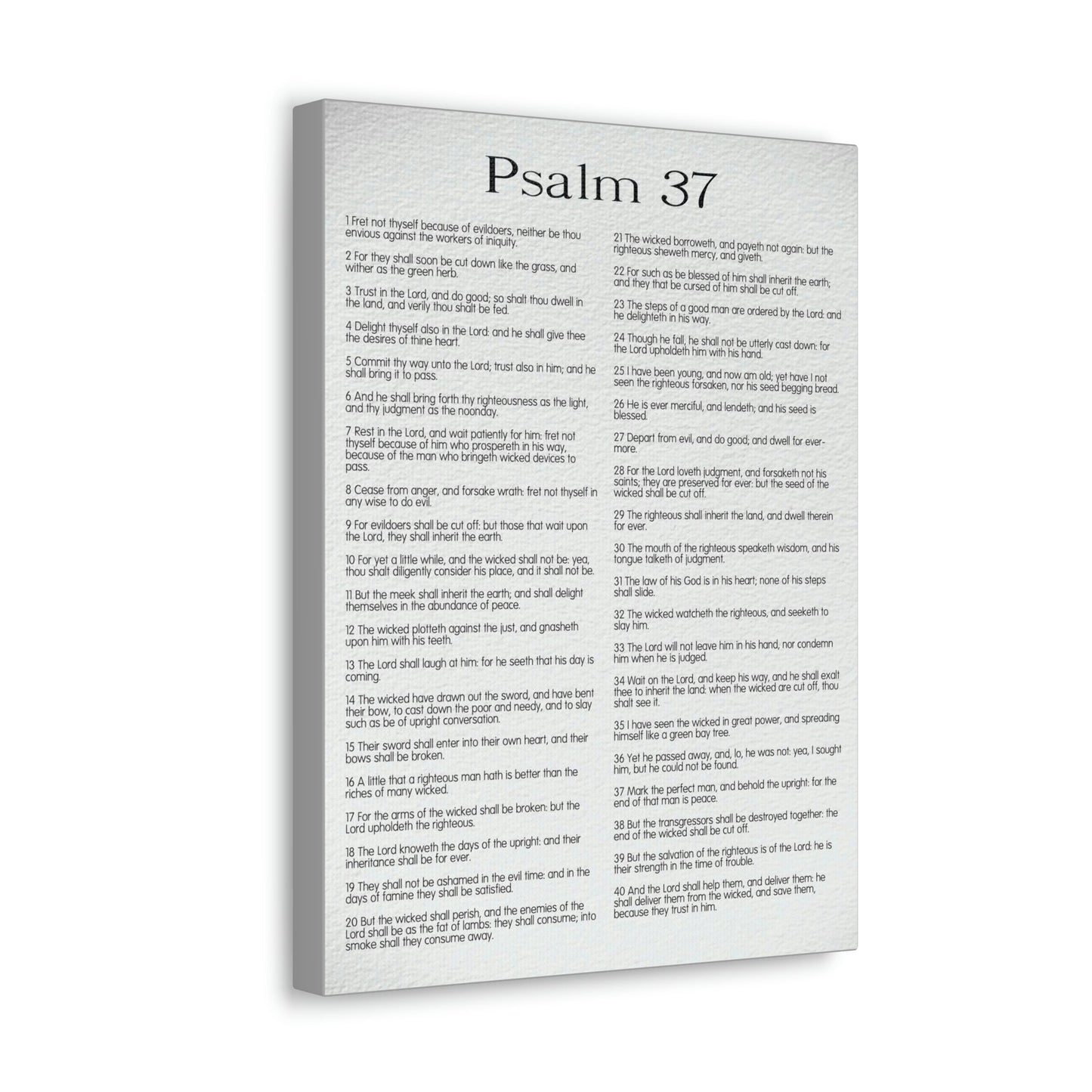 Scripture Walls Psalm 37 Delighting in His Righteousness Christian Wall Art Bible Verse Print Ready to Hang Unframed-Express Your Love Gifts