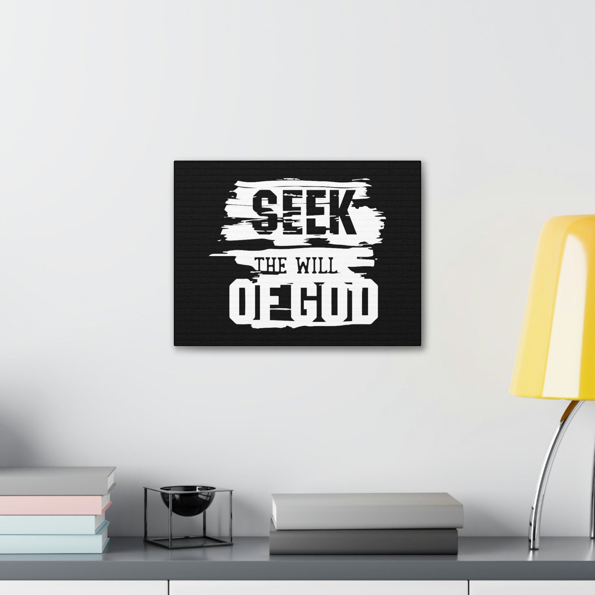 Seek The Will Of God Matthew 6:33 Christian Wall Art Bible Verse Print Ready to Hang Unframed-Express Your Love Gifts