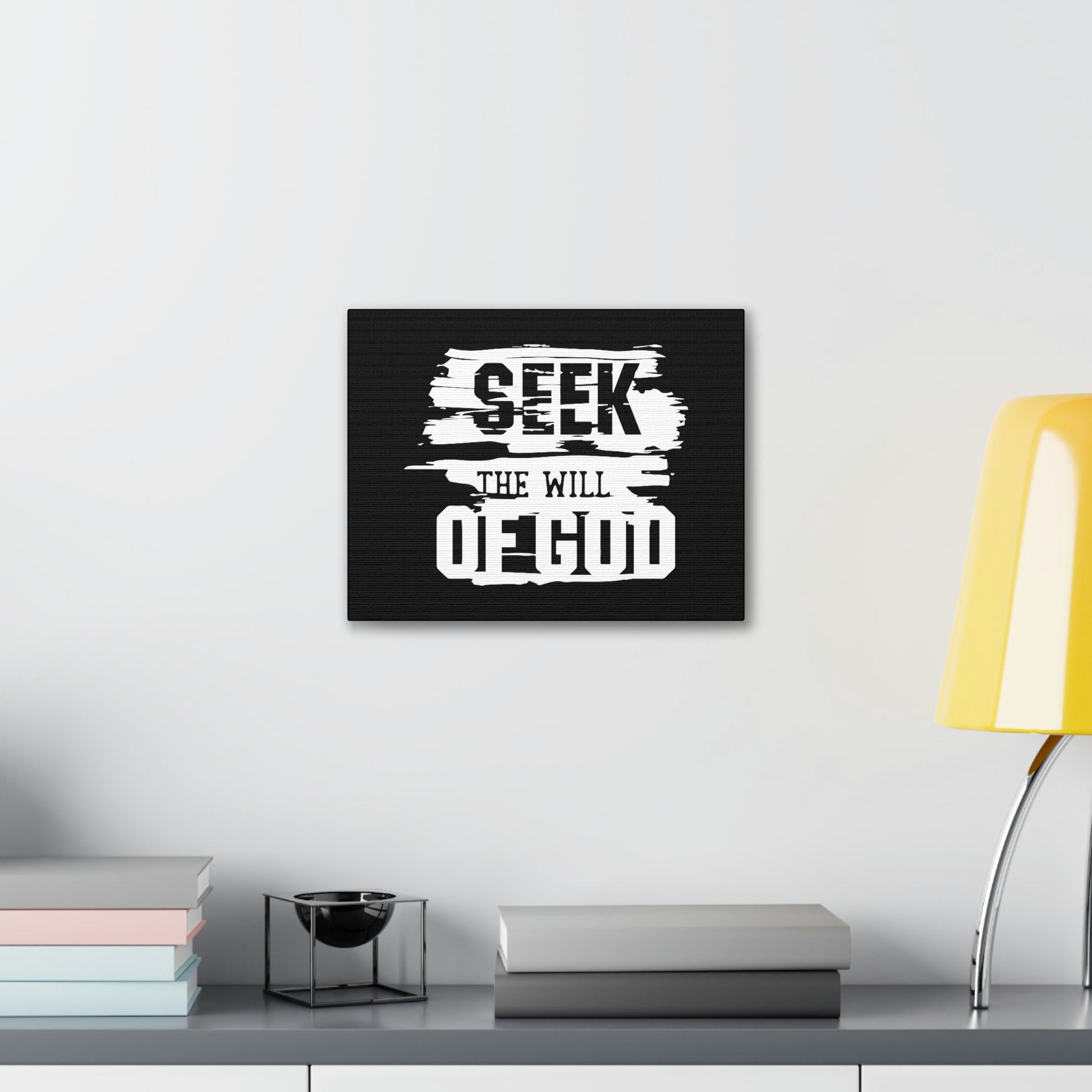 Seek The Will Of God Matthew 6:33 Christian Wall Art Bible Verse Print Ready to Hang Unframed-Express Your Love Gifts