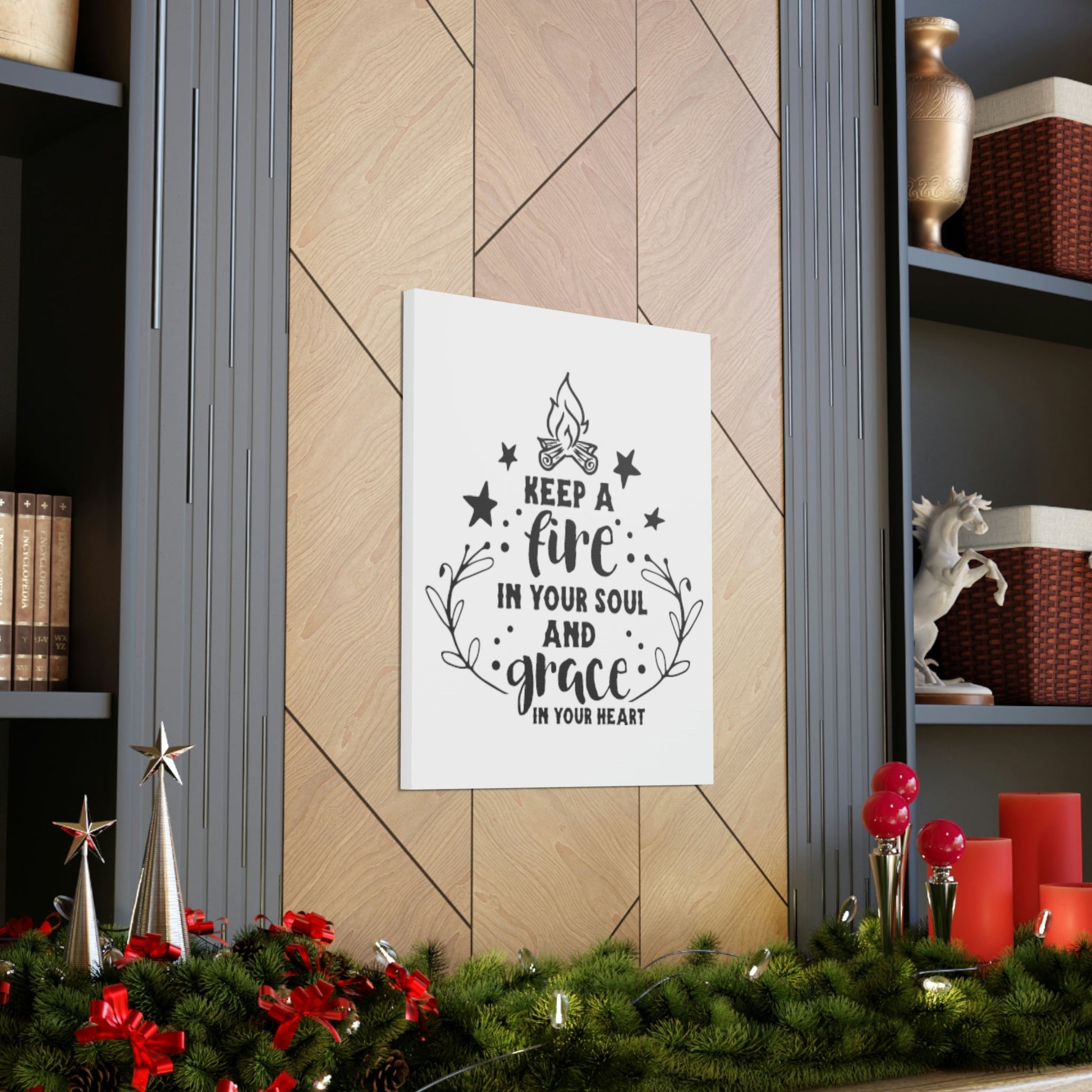 Scripture Walls Soul And Grace 2 Corinthians 4:15 Christian Wall Art Print Ready to Hang Unframed-Express Your Love Gifts