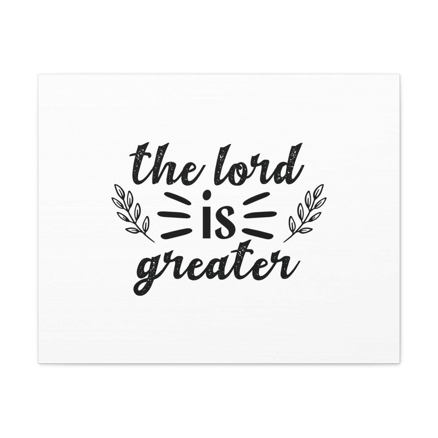 The Lord Is Greater Jeremiah 10:6 Christian Wall Art Bible Verse Print Ready to Hang Unframed-Express Your Love Gifts
