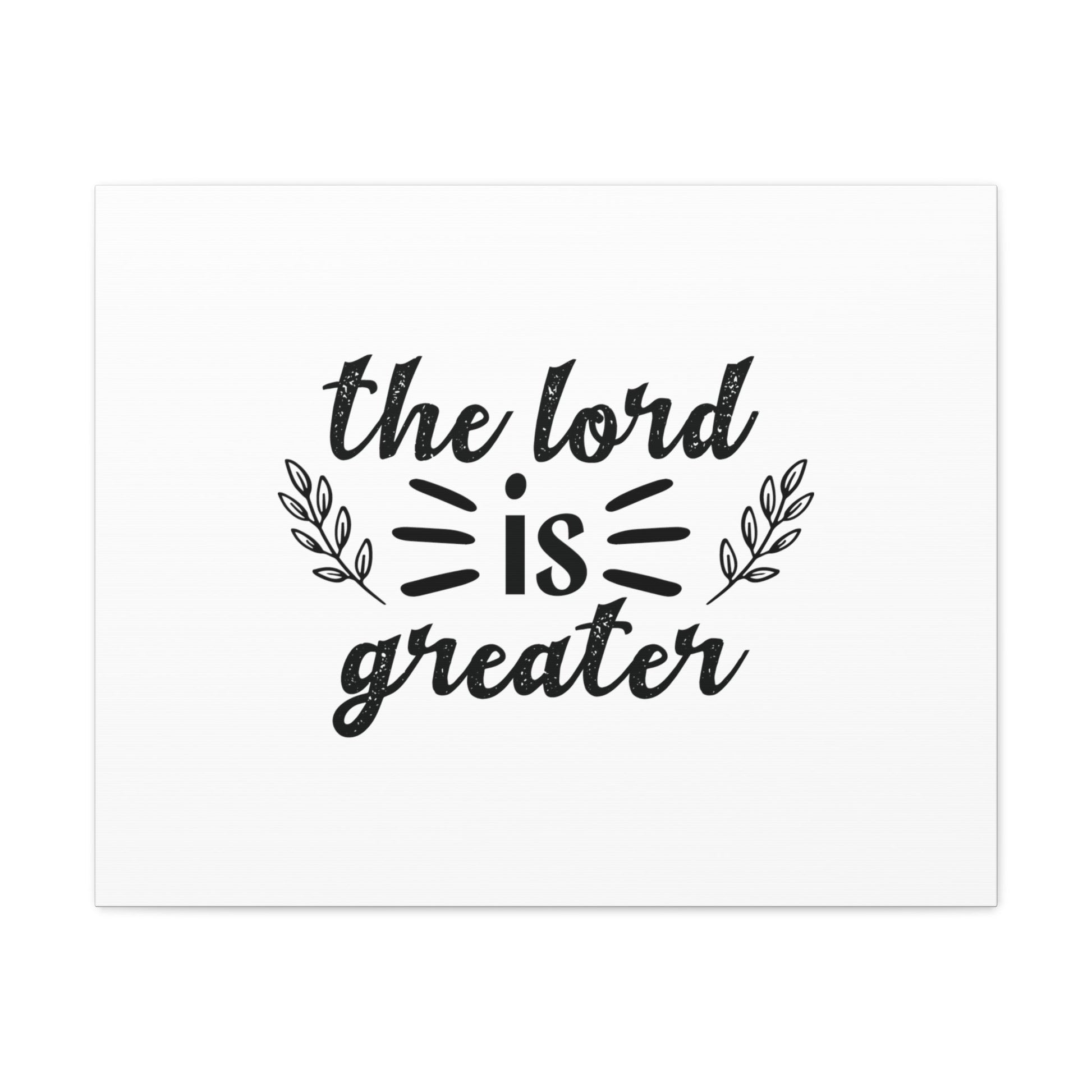 The Lord Is Greater Jeremiah 10:6 Christian Wall Art Bible Verse Print Ready to Hang Unframed-Express Your Love Gifts