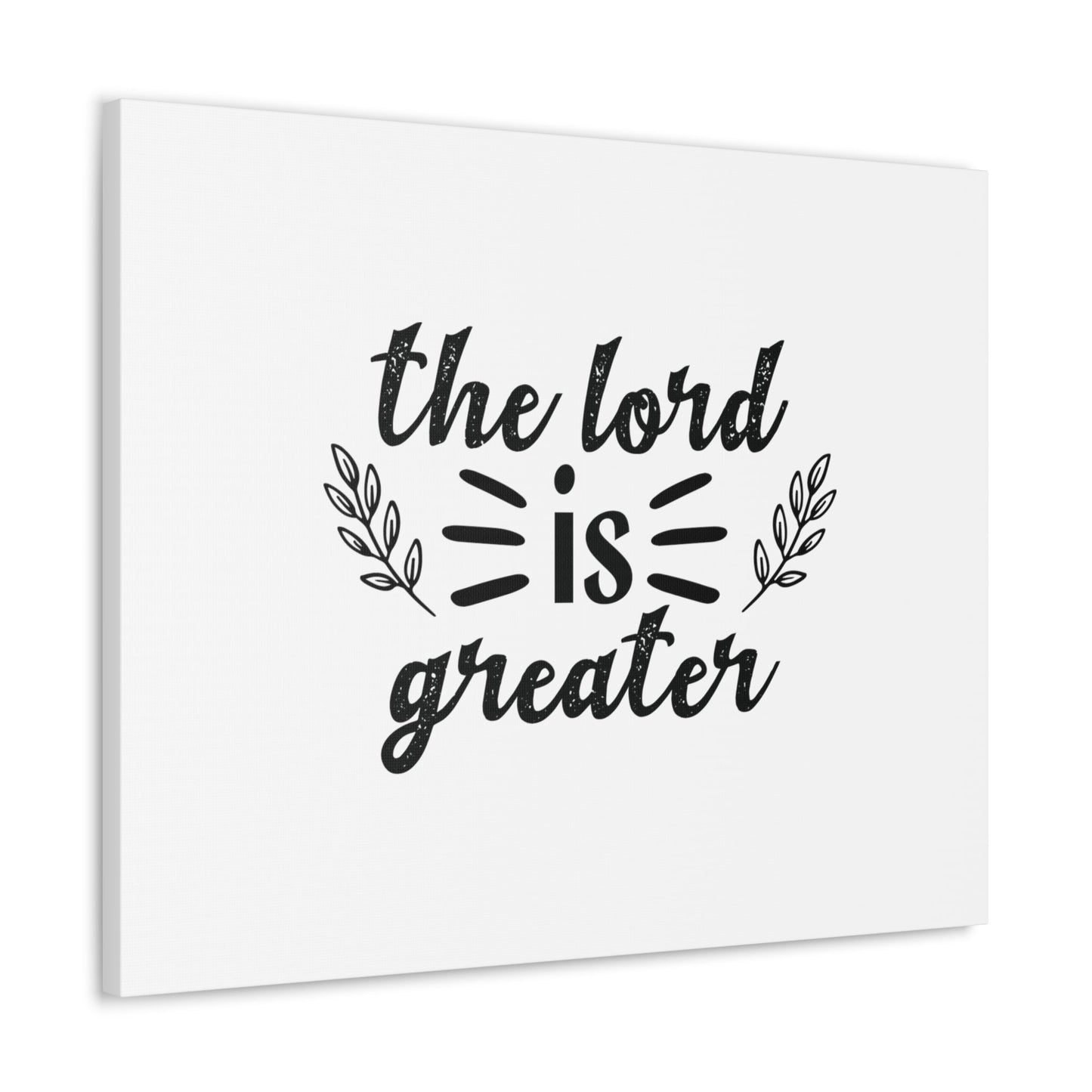 The Lord Is Greater Jeremiah 10:6 Christian Wall Art Bible Verse Print Ready to Hang Unframed-Express Your Love Gifts