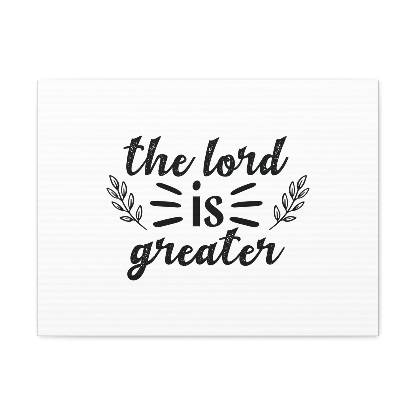 The Lord Is Greater Jeremiah 10:6 Christian Wall Art Bible Verse Print Ready to Hang Unframed-Express Your Love Gifts