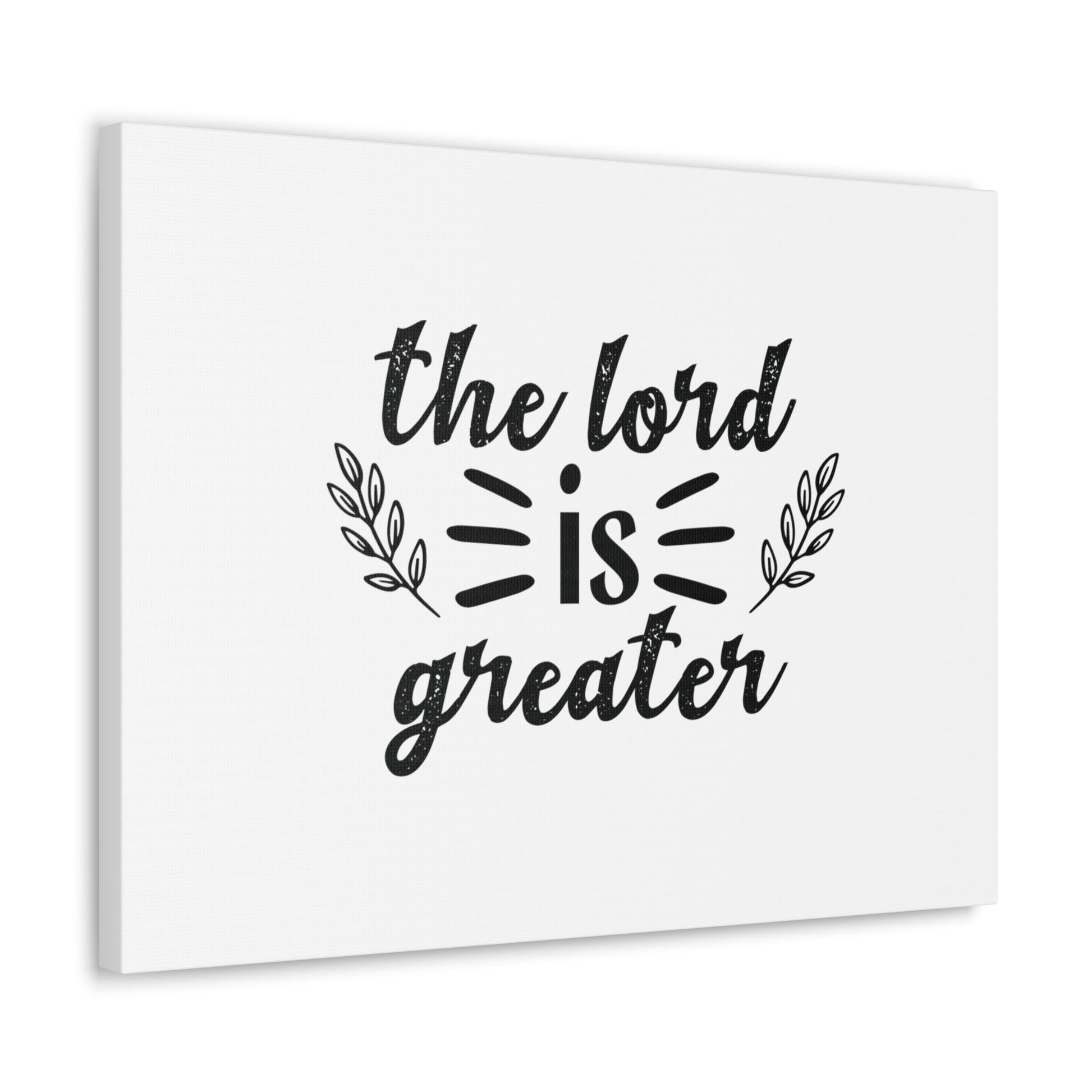 The Lord Is Greater Jeremiah 10:6 Christian Wall Art Bible Verse Print Ready to Hang Unframed-Express Your Love Gifts
