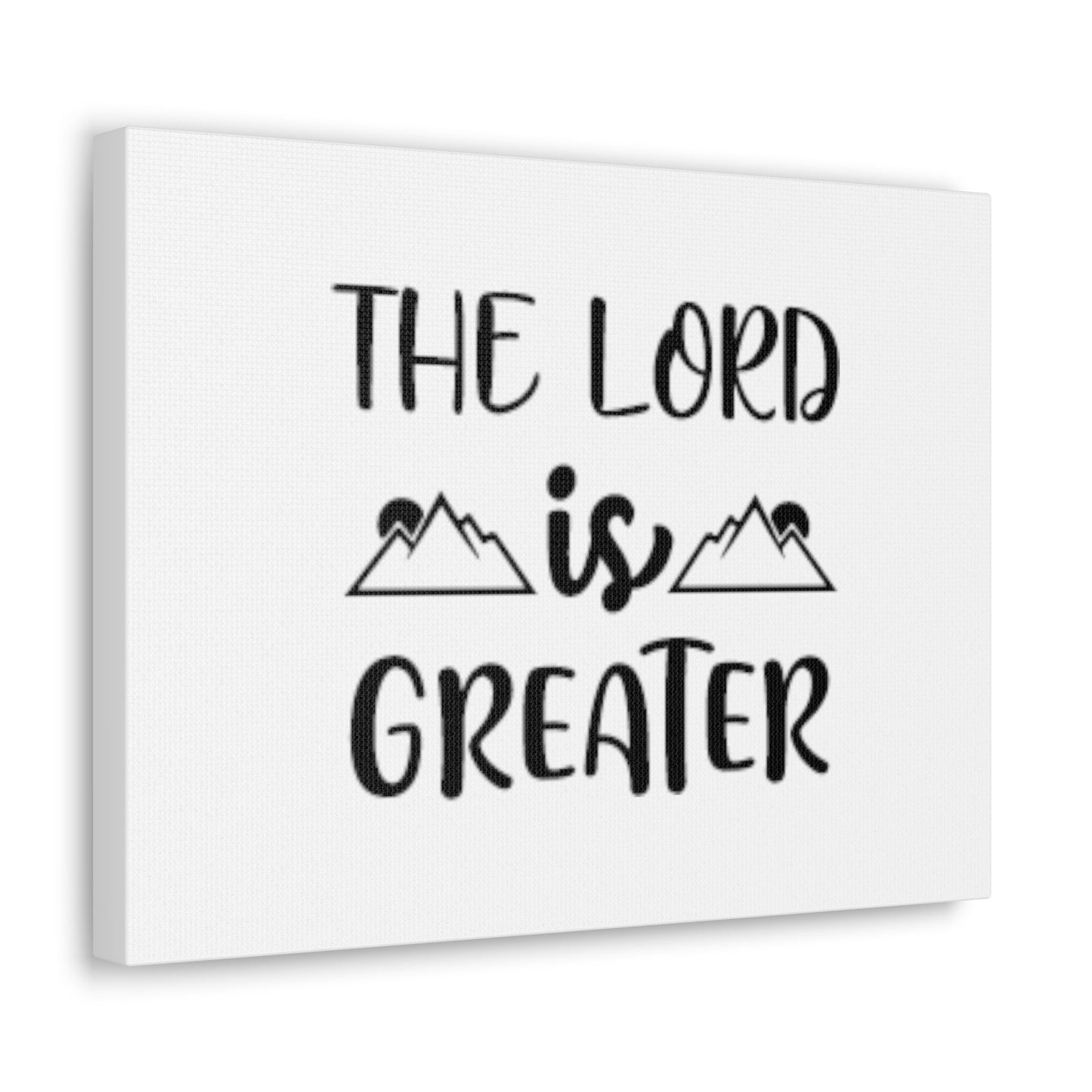 The Lord Is Greater Psalm 96:4 Christian Wall Art Bible Verse Print Ready to Hang Unframed-Express Your Love Gifts