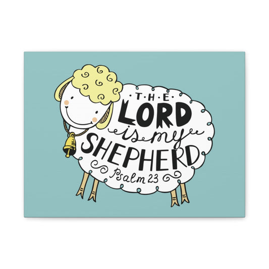 The Lord Is My Shepherd Psalm 23 Christian Wall Art Bible Verse Print Ready To Hang Unframed-Express Your Love Gifts