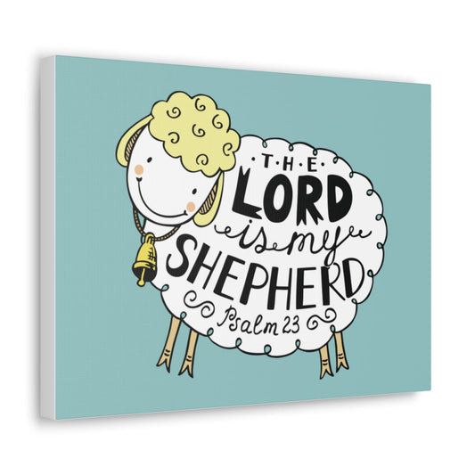 The Lord Is My Shepherd Psalm 23 Christian Wall Art Bible Verse Print Ready To Hang Unframed-Express Your Love Gifts